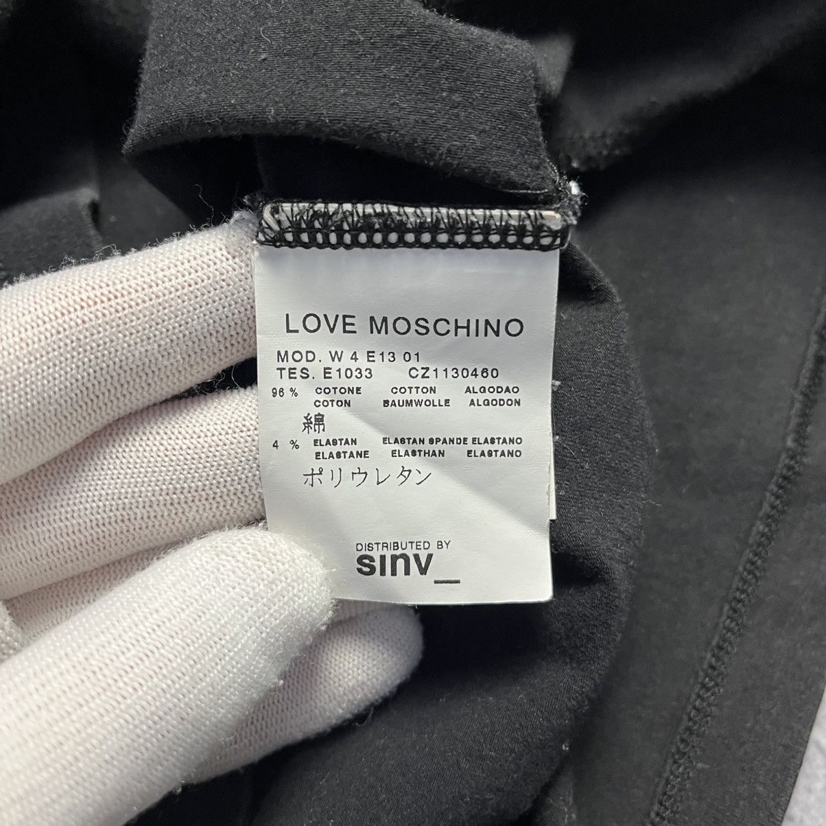 Love Moschino Love Moschino Big Logo Longsleeve Streetwear Y2K Designer Size L / US 10 / IT 46 - 9 Thumbnail