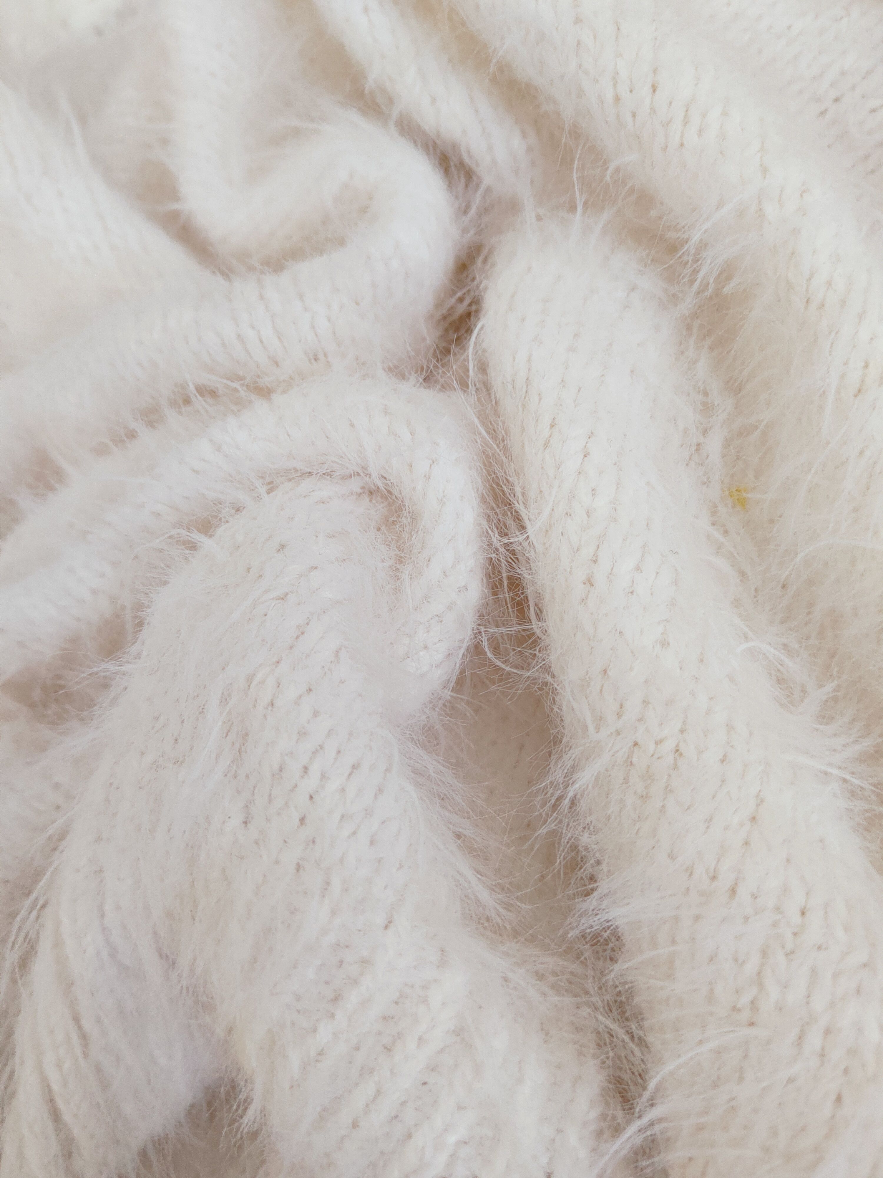 Japanese Brand × LOWRYS FARM × Vintage Vintage Lowrys Farm White Fur Mohair Knitwear Size M / US 6-8 / IT 42-44 - 10 Thumbnail