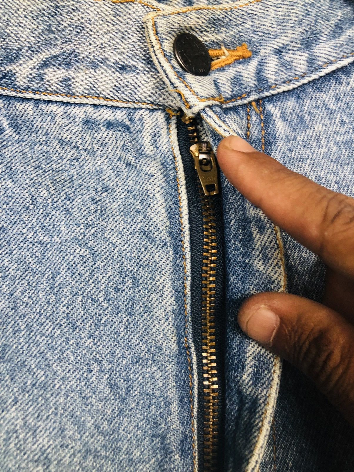 Jean Stuldries Denim Jeans (33) Size US 36 / EU 52 - 8 Thumbnail