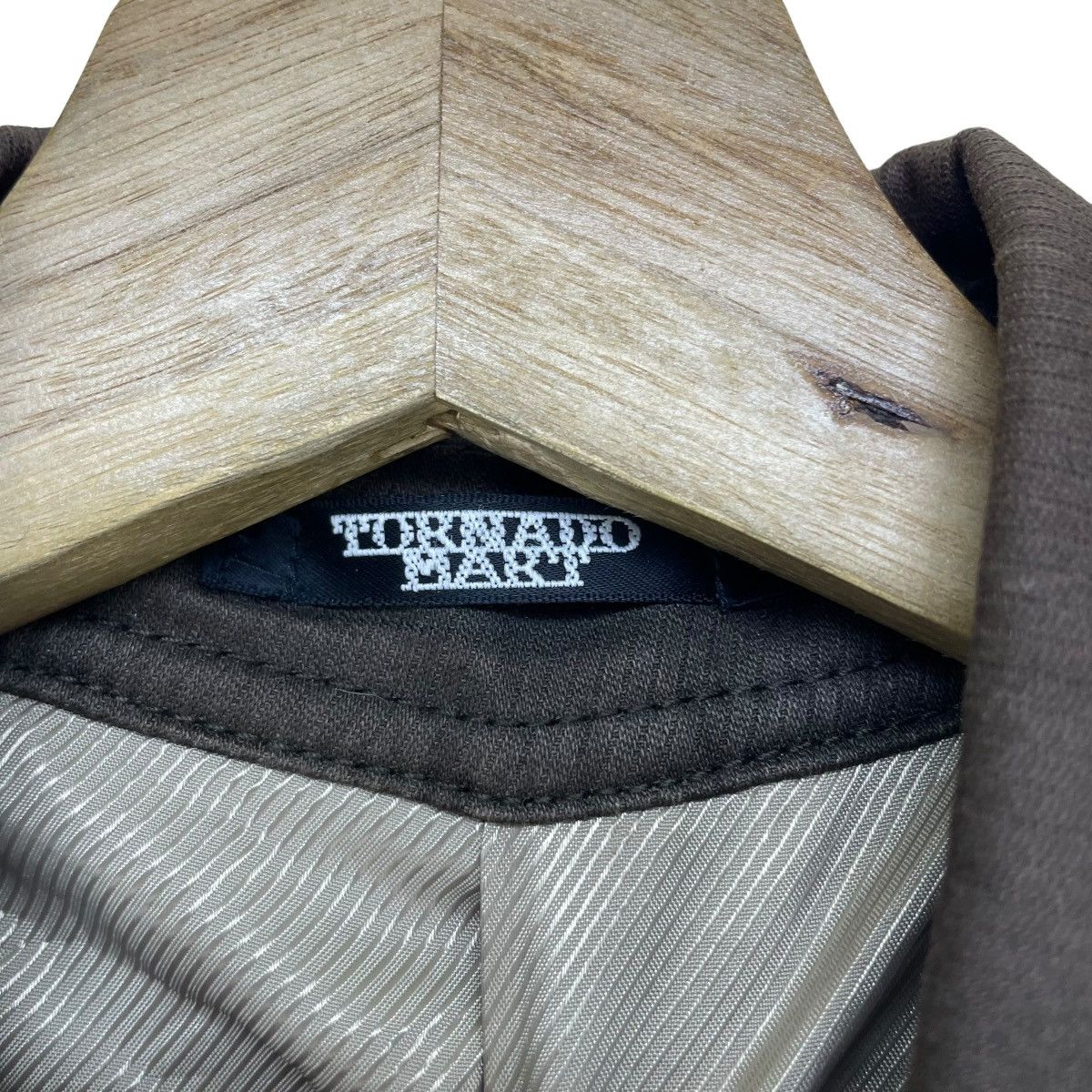 Japanese Brand 🔥Tornado Mart Japan Trench Coat Distressed Faded Jacket Size US S / EU 44-46 / 1 - 4 Thumbnail