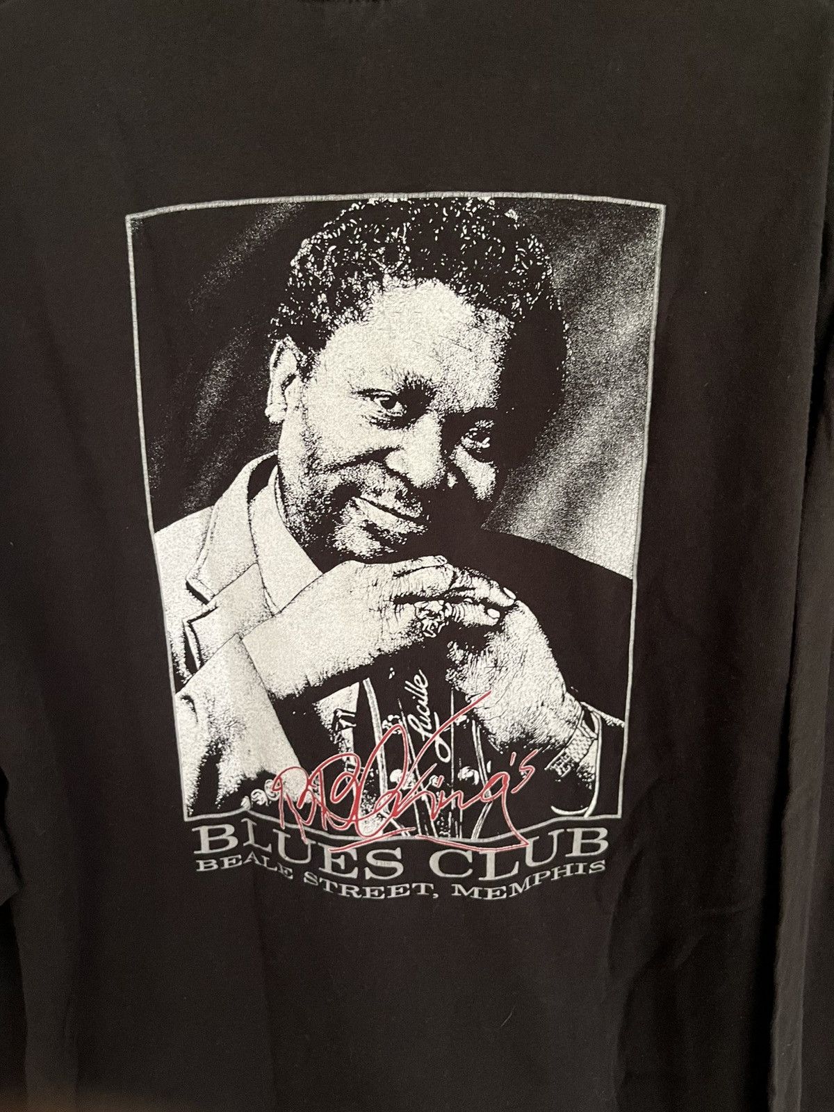 Vintage Vintage B. B. King Longsleeve Shirt Size US XL / EU 56 / 4 - 5 Thumbnail
