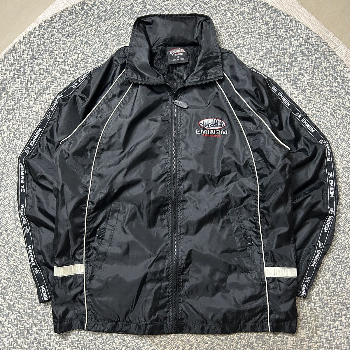 Eminem × Rap Tees × Vintage Vintage 00s Eminem slim shady jacket with detatchable hood Size US M / EU 48-50 / 2 - 3 Thumbnail
