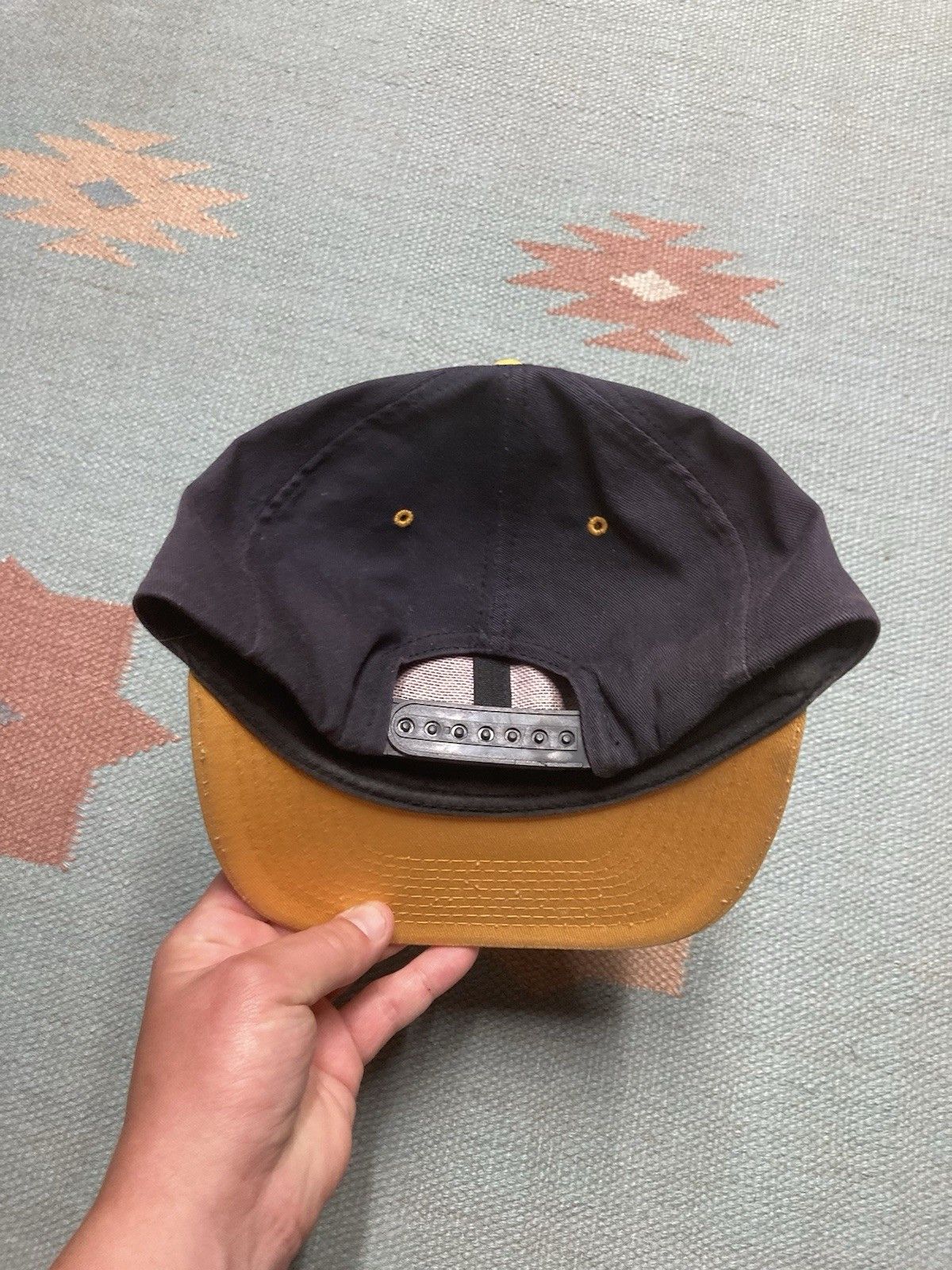 Vintage Vtg SnapBack hat Jimmy’s grill restaurant promo adjustable Size ONE SIZE - 4 Thumbnail
