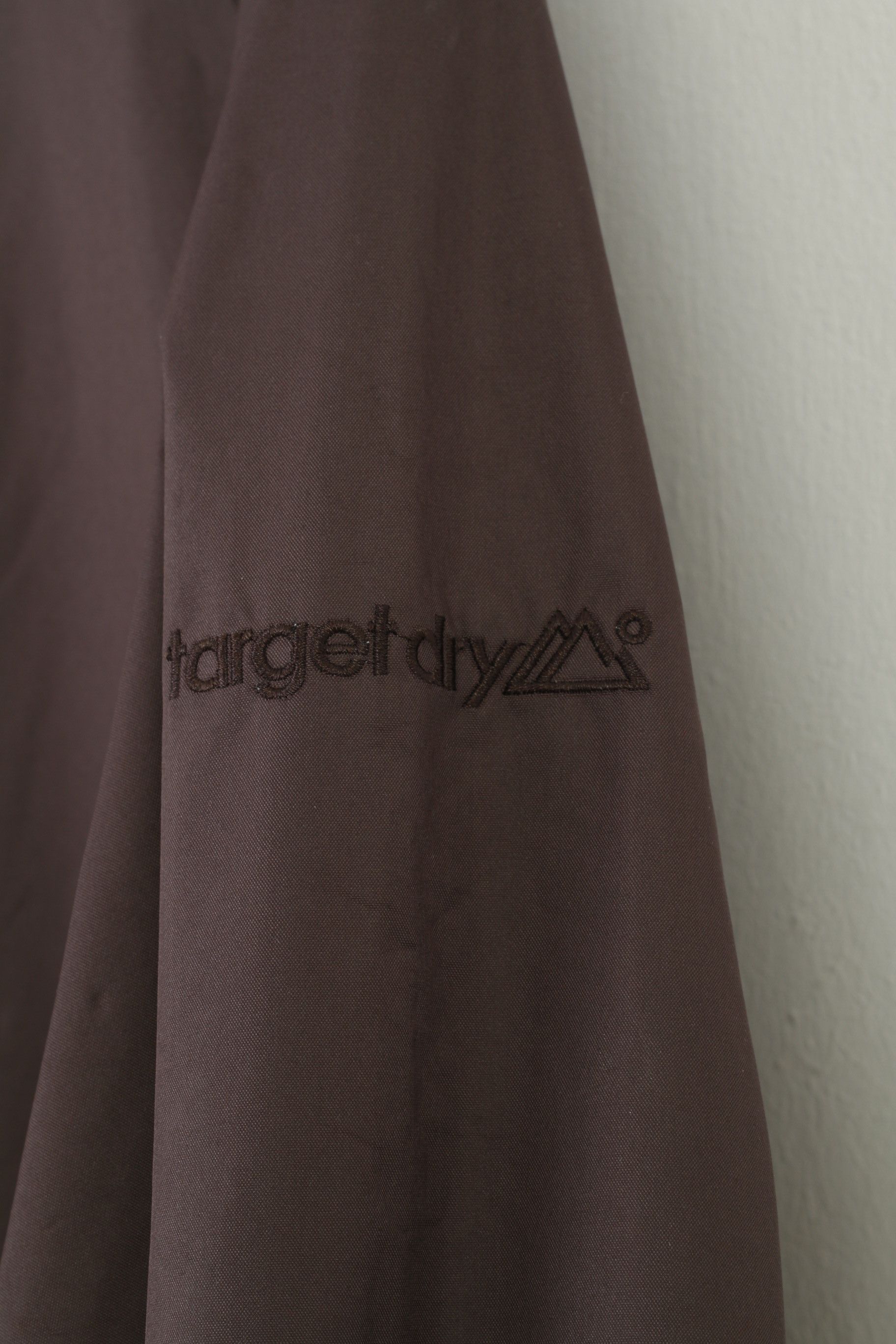 Vintage Target Dry Men L Coat Brown Long Full Zipper 0282 Size US L / EU 52-54 / 3 - 5 Thumbnail