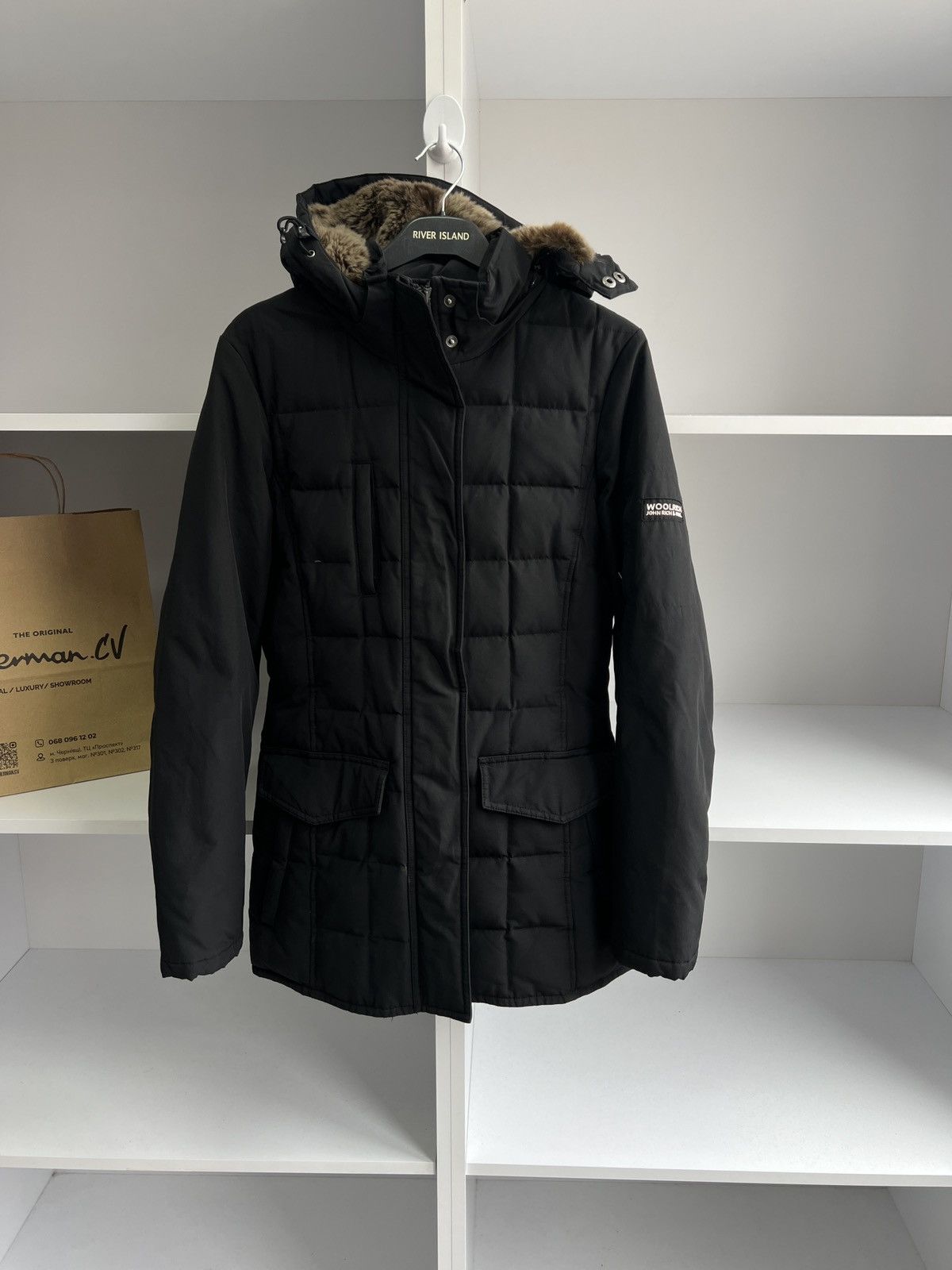 Vintage × Woolrich Woolen Mills Vintage Woolrich Women’s Puffer Down Jacket Size M / US 6-8 / IT 42-44 - 4 Thumbnail