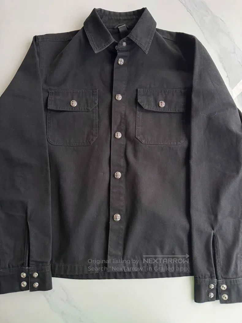 Chrome Hearts CHROME HEARTS Black utility jacket Size US M / EU 48-50 / 2 - 1 Thumbnail