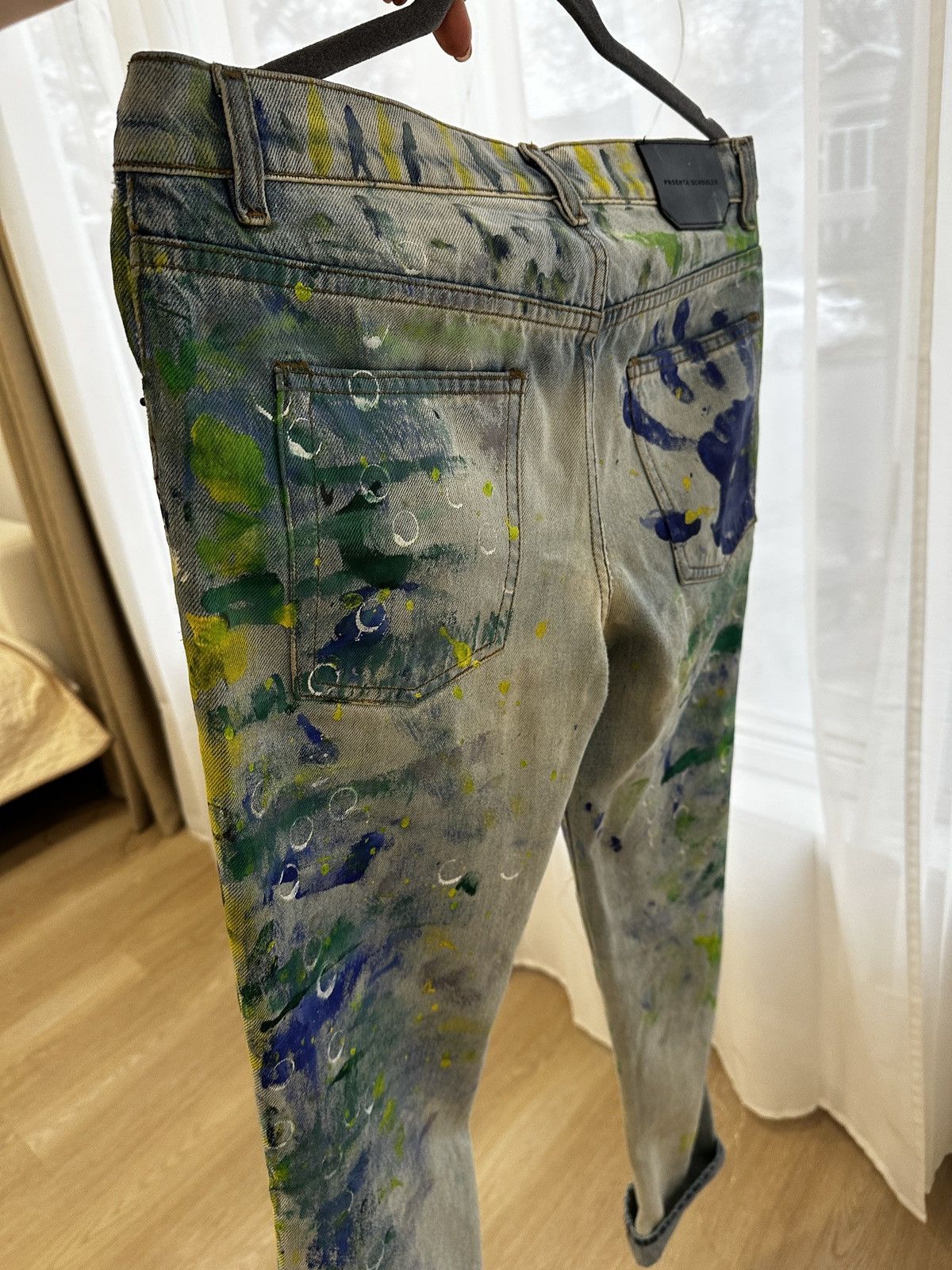 Proenza Schouler PROENZA SCHOULER PAINTED DENIM Size 26" / US 2 / IT 38 - 3 Thumbnail