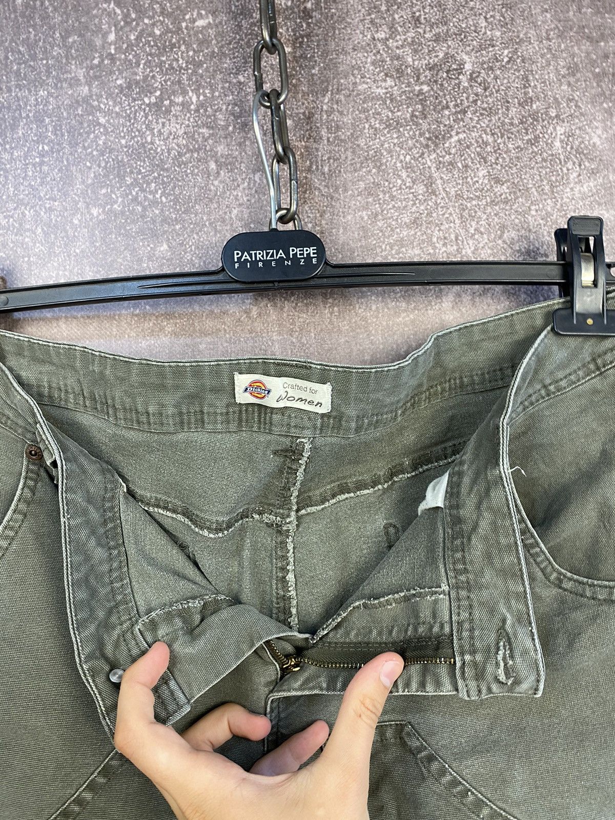 Dickies × Vintage Vintage dickies double knee carpenter denim Size 34" / US 12 / IT 48 - 7 Thumbnail