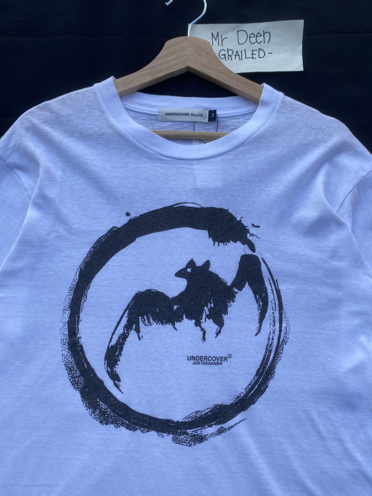 Undercover Rare Undercover Jun Takahashi Bat Printed Tshirt Size US L / EU 52-54 / 3 - 1 Thumbnail