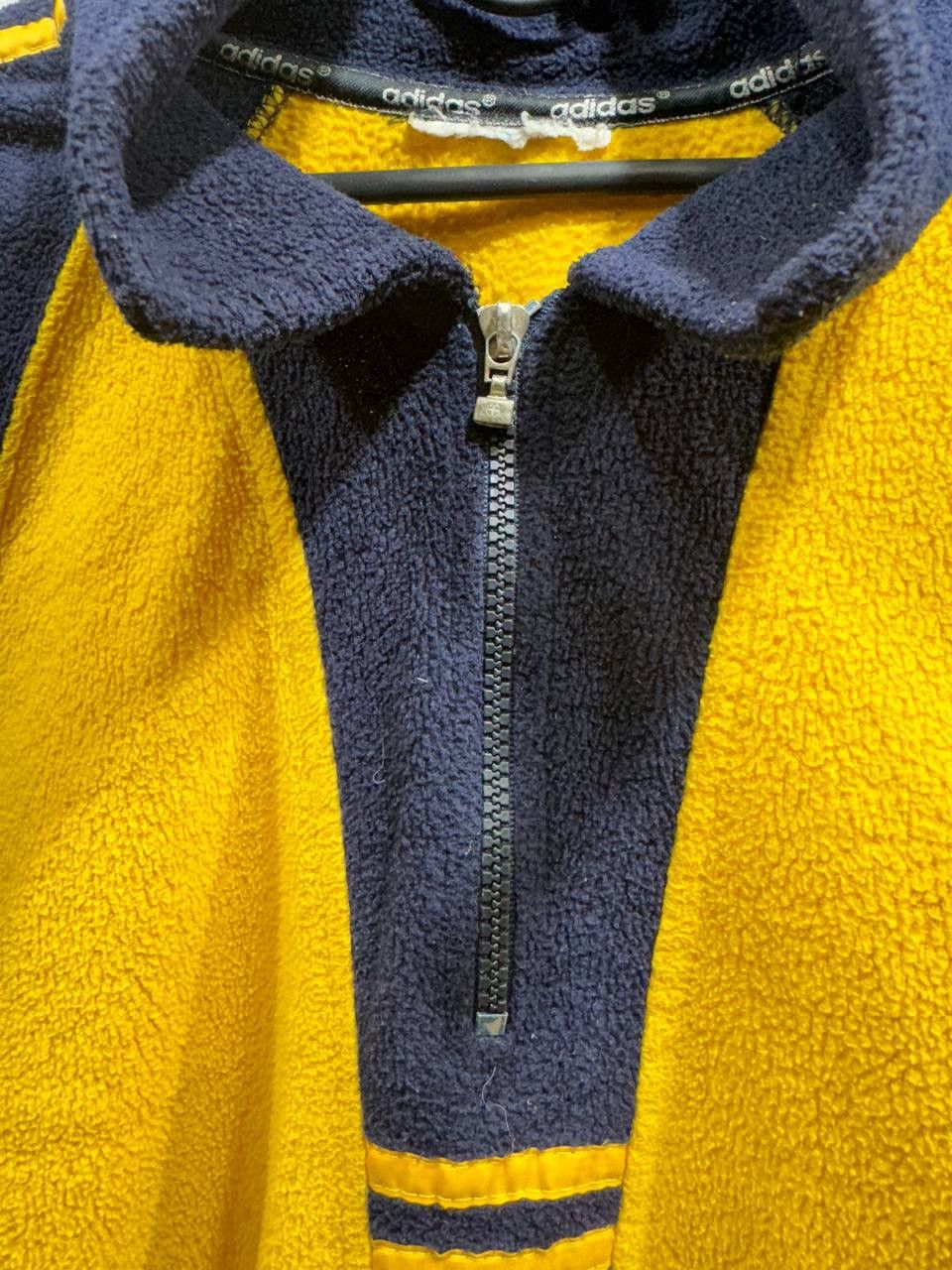Vintage Vintage Adidas Fleece Sweatshirt Half Zip Mens Jacket Size US M / EU 48-50 / 2 - 4 Thumbnail