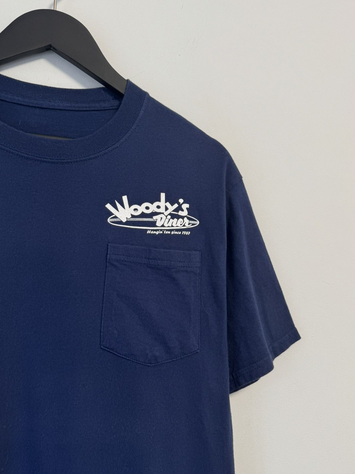 Vintage Woody's Surf Shop Hollywood T-Shirt Size US M / EU 48-50 / 2 - 4 Thumbnail