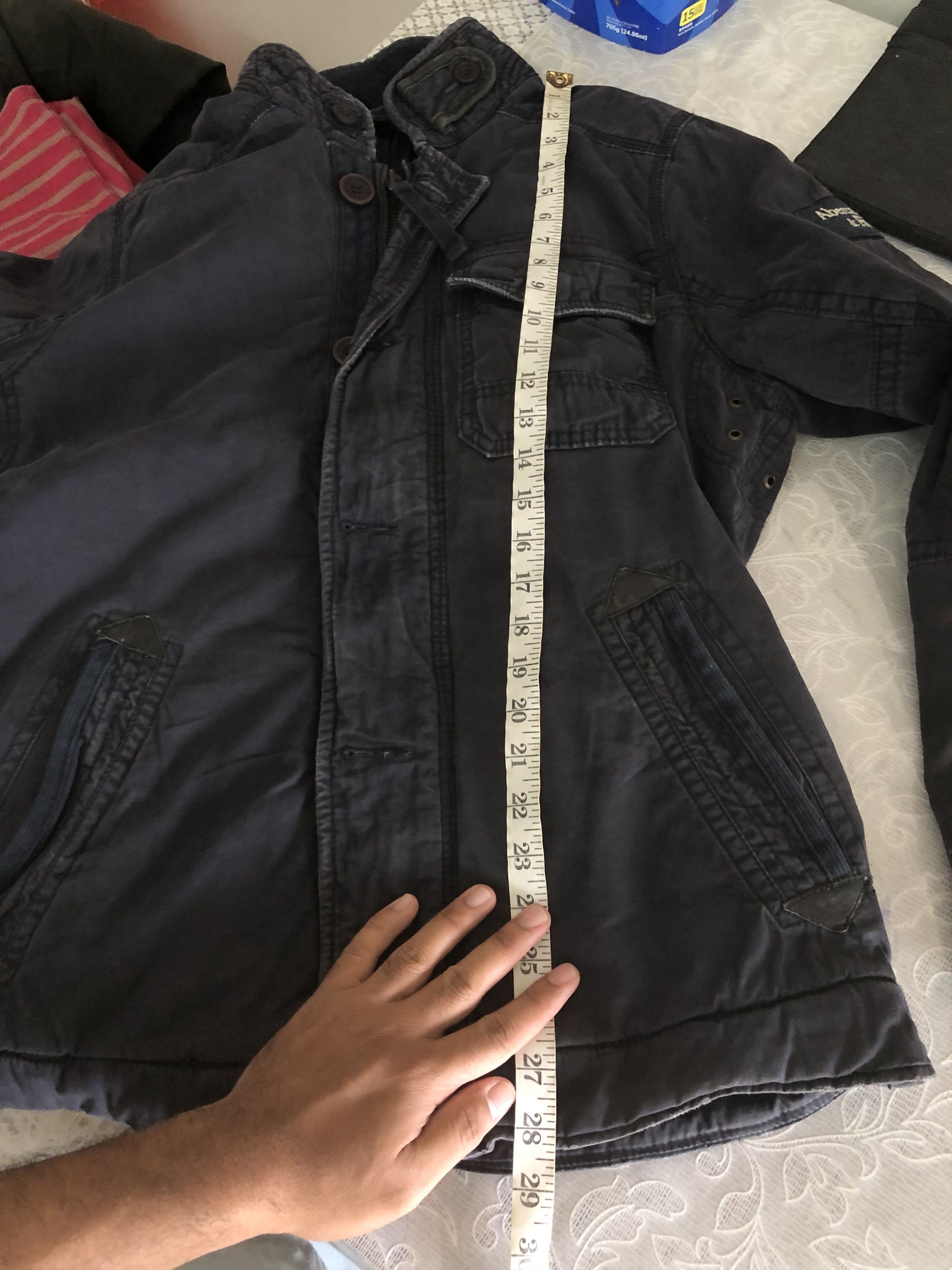 Abercrombie & Fitch Vintage Abercrombie M65 Faded Army Jacket Heavy Size US M / EU 48-50 / 2 - 18 Thumbnail