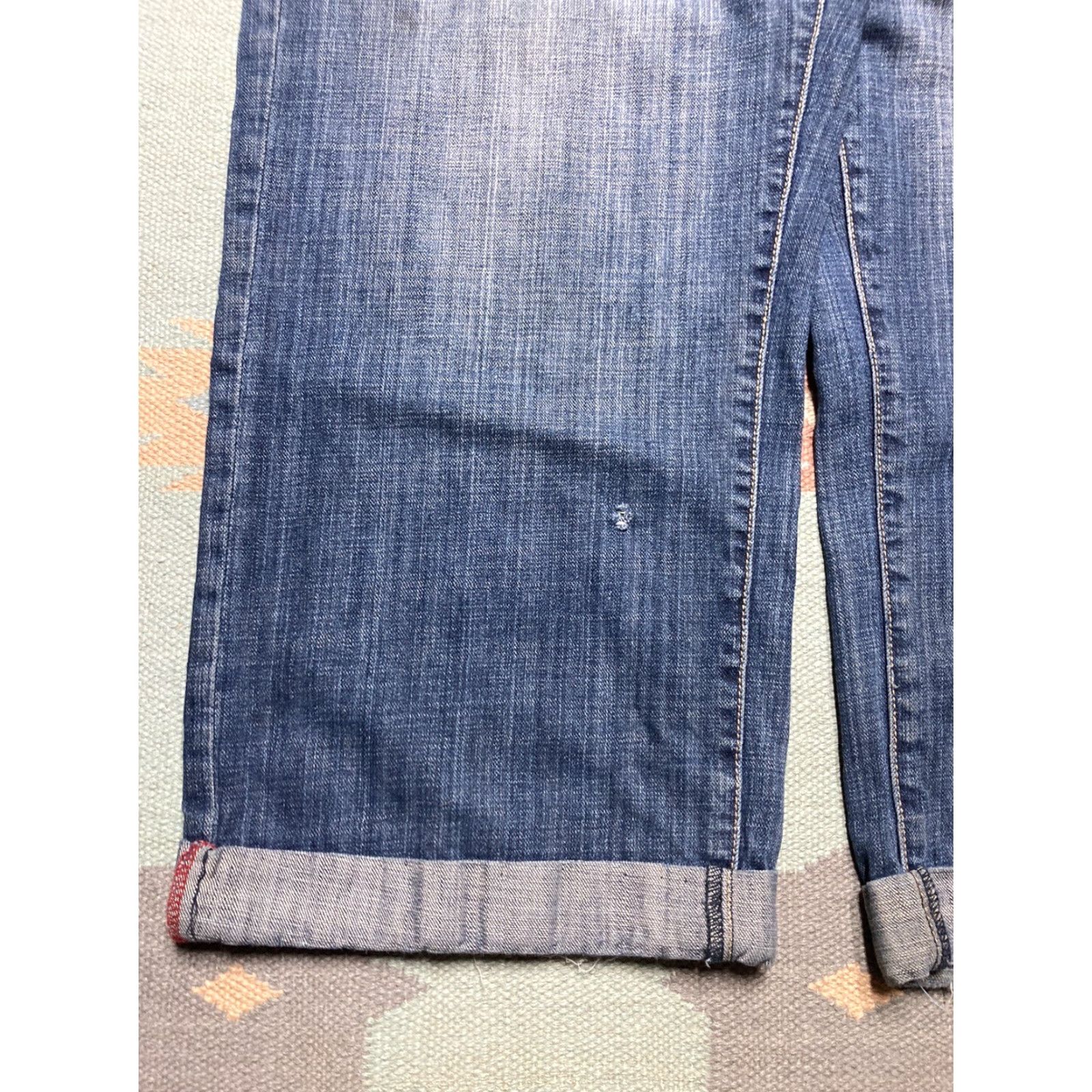 Ecko Unltd. VINTAGE Ecko Unltd Baggy Jeans Embroidered Hip Hop Pipes Skater 40x29 Men Blue Baggy Embroidered Jeans Hip Hop 90s Mens Size US 40 / EU 56 - 7 Thumbnail