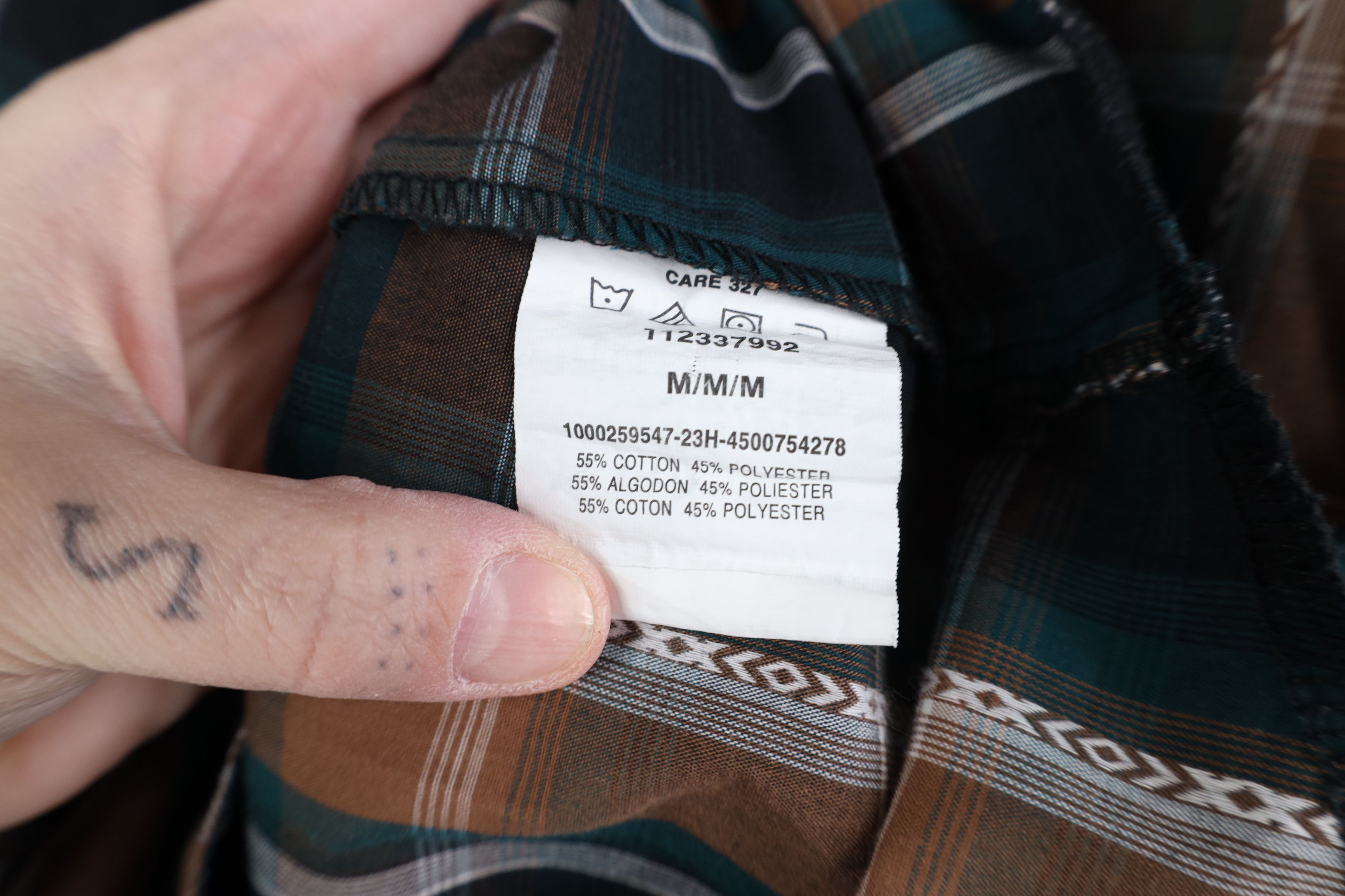 Wrangler Vintage 90s Wrangler Western Cowboy Button Shirt Plaid Size US M / EU 48-50 / 2 - 10 Thumbnail
