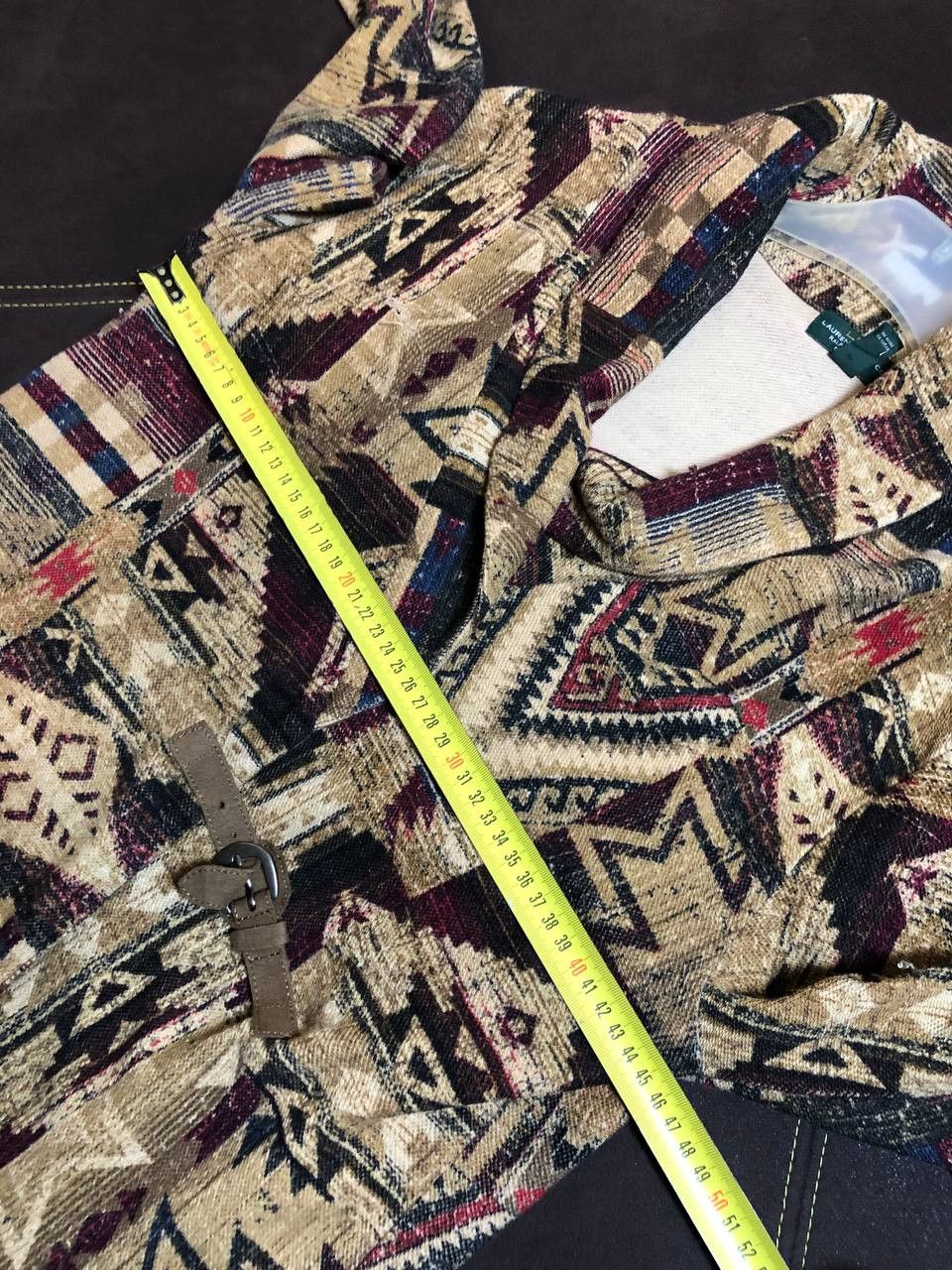 Polo Ralph Lauren Ralph Lauren Polo Jeans Co. Aztec Print Clasp Cardigan Size L / US 10 / IT 46 - 8 Thumbnail