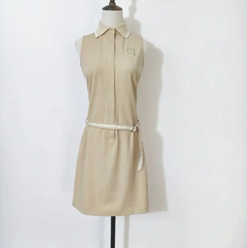 Burberry Burberry Women's Summer Khaki Cotton Dress Size M / US 6-8 / IT 42-44 - 1 Thumbnail