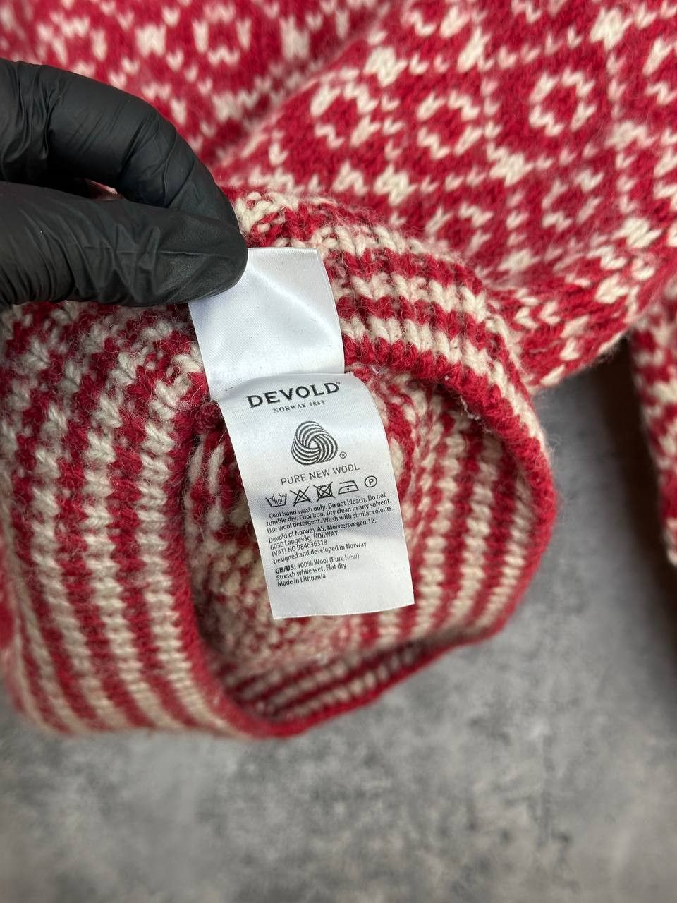 Vintage Devold Norway Svalbard Sweater Wool Scandinavian Knit High Size US S / EU 44-46 / 1 - 13 Thumbnail