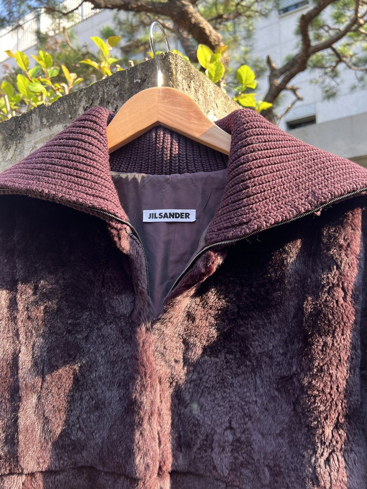 Jil Sander 00s JIL SANDER rex rabbit fur jacket Size L / US 10 / IT 46 - 2 Thumbnail