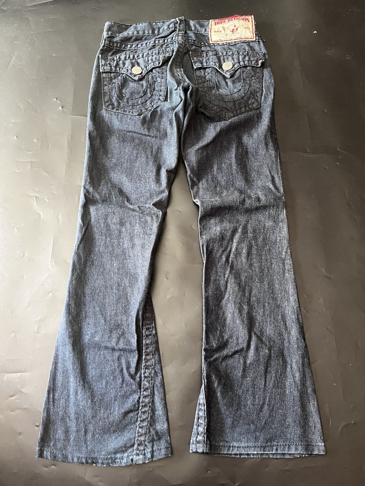 True Religion Rare True Religion Super Flared Jeans Size US 30 / EU 46 - 2 Thumbnail