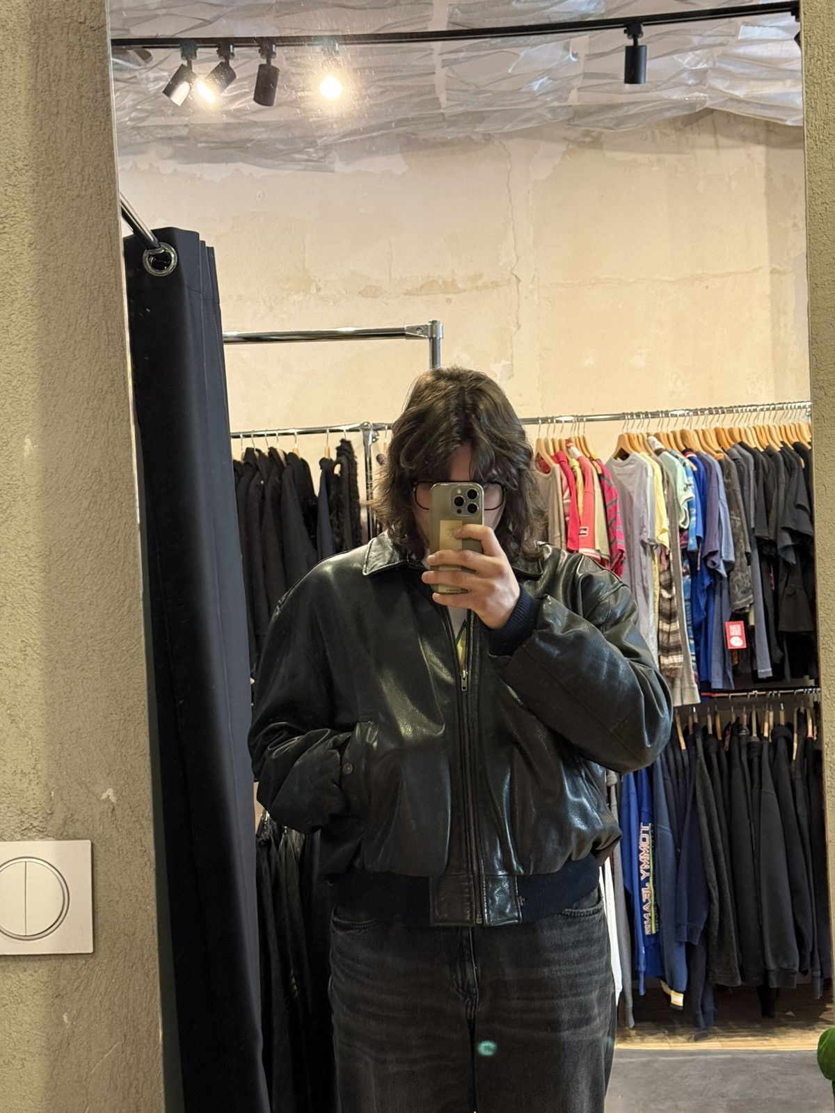 Levi's Vintage Clothing Vintage Levi’s leather bomber jacket Size US L / EU 52-54 / 3 - 9 Thumbnail