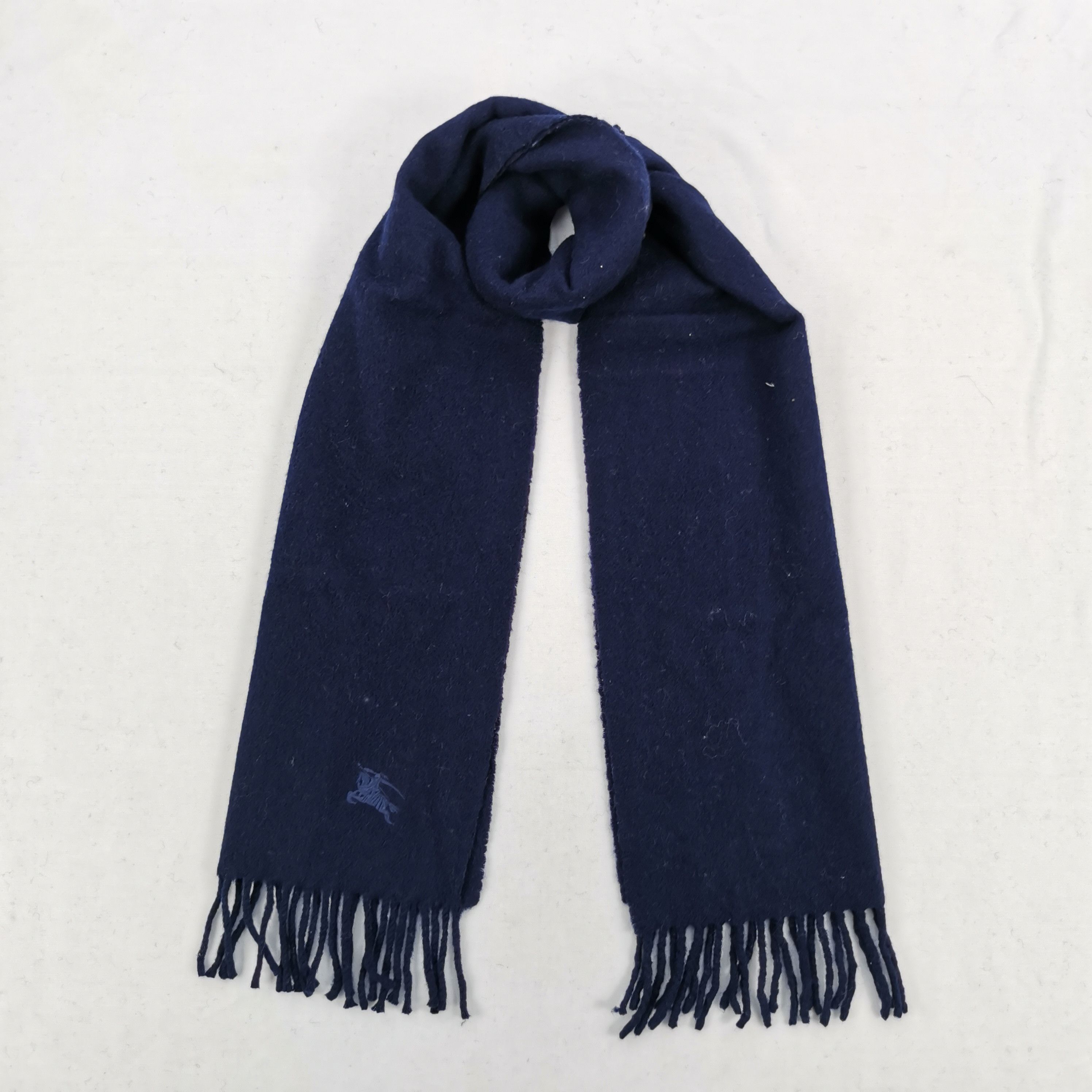 Burberry × Vintage Vintage Burberry Scarf Wool Cashmere Scarves. Size ONE SIZE - 1 Thumbnail