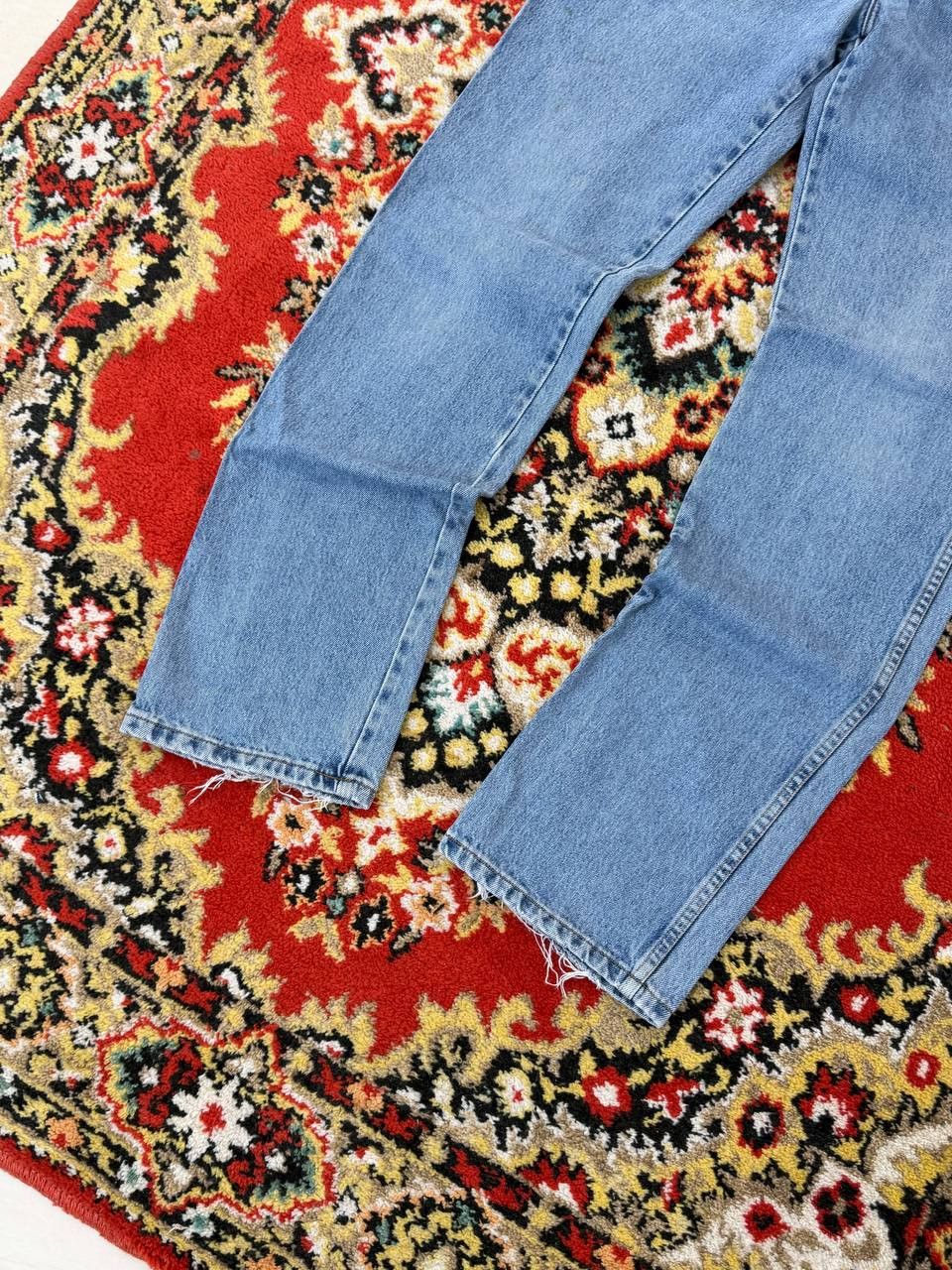 Wrangler Vintage Wrangler Straight Fit Jeans if6was style Size US 33 - 7 Thumbnail
