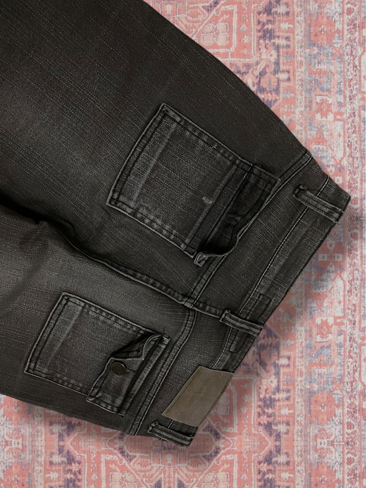 Japanese Brand Vintage 1990s Japan Designer Coupe De Beaute Flared Denim Size US 27 - 14 Thumbnail