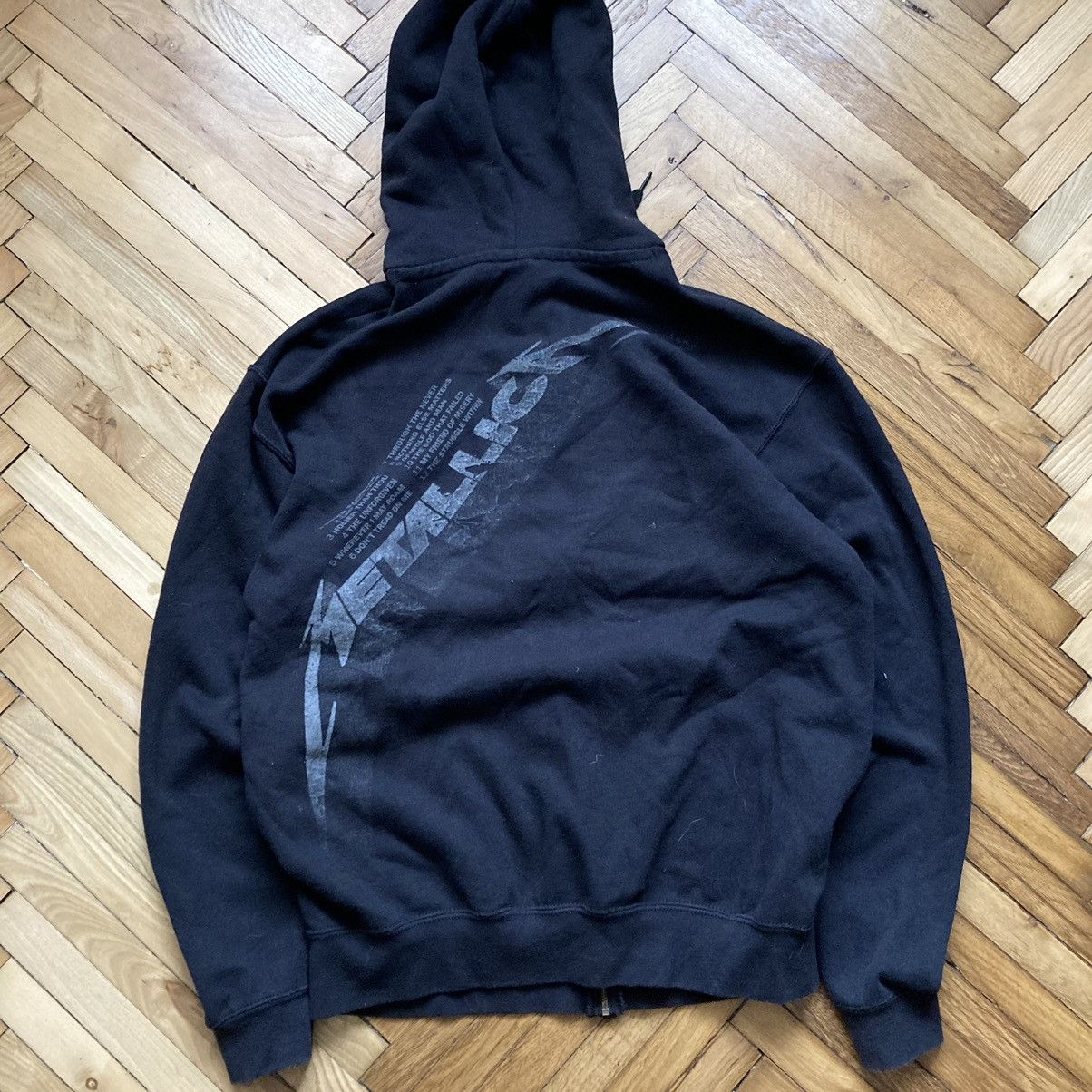 Band Tees Vintage zip hoodie Metallica all over print Size US M / EU 48-50 / 2 - 2 Thumbnail