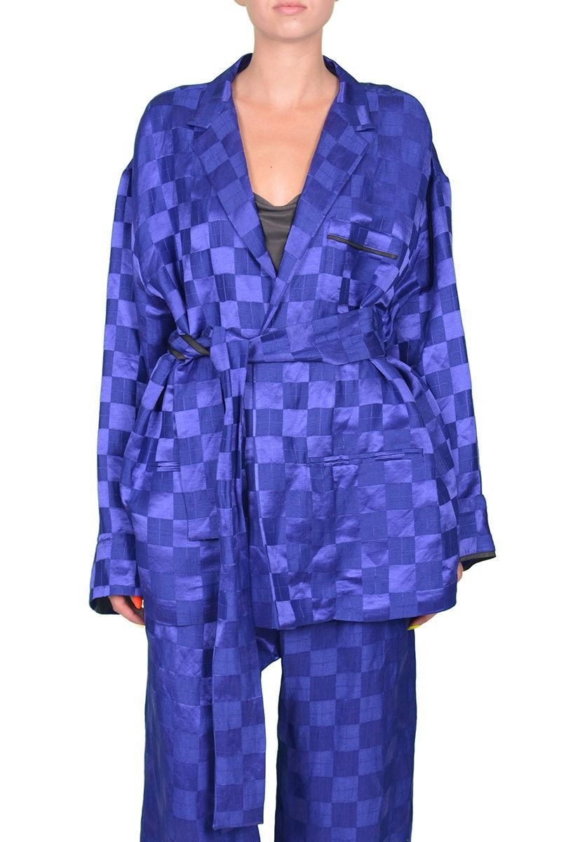 Haider Ackermann Last Size Haider Ackermann Jacquard Silk Suit Size 25" / US 0 / IT 36 - 2 Thumbnail
