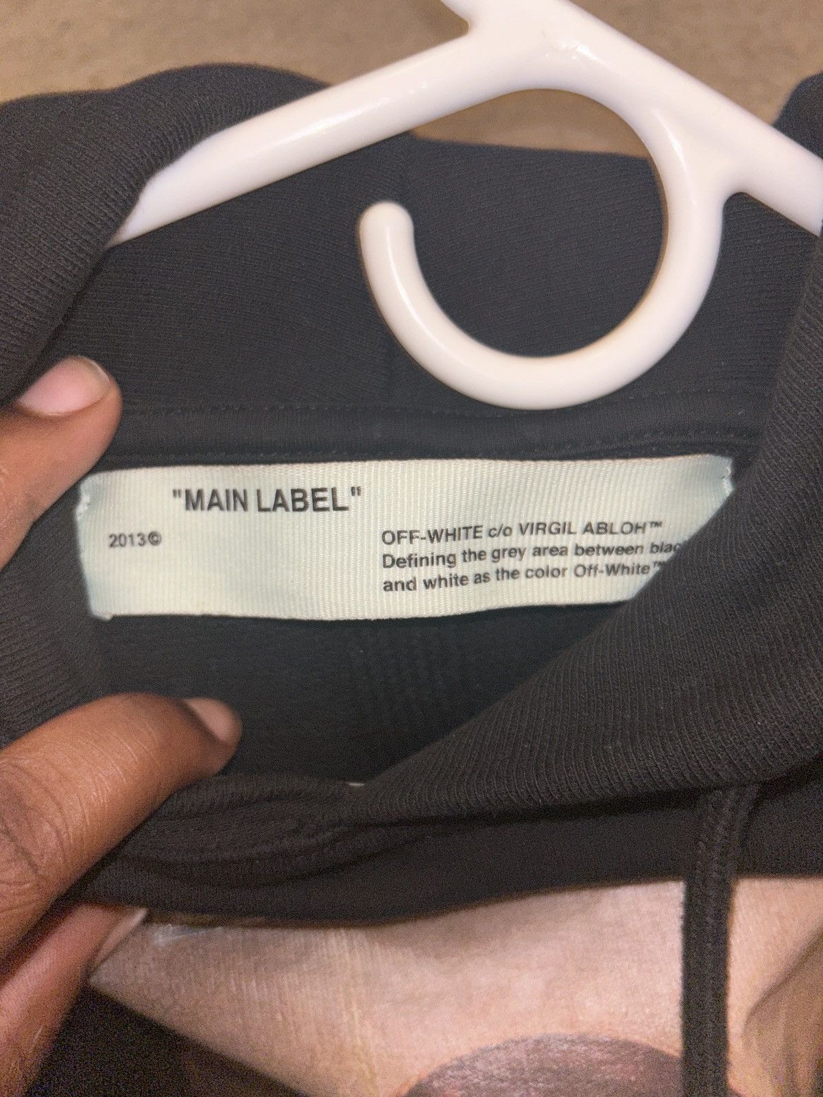 Off-White Off white Mona Lisa hoodie co 2018 Size US S / EU 44-46 / 1 - 3 Thumbnail
