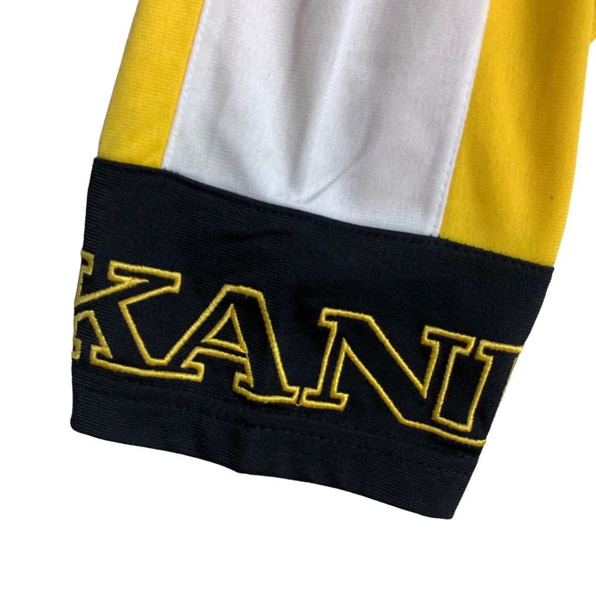 Vintage Kani Sport Spell Out Tri Tone Zipper Coach Jacket
