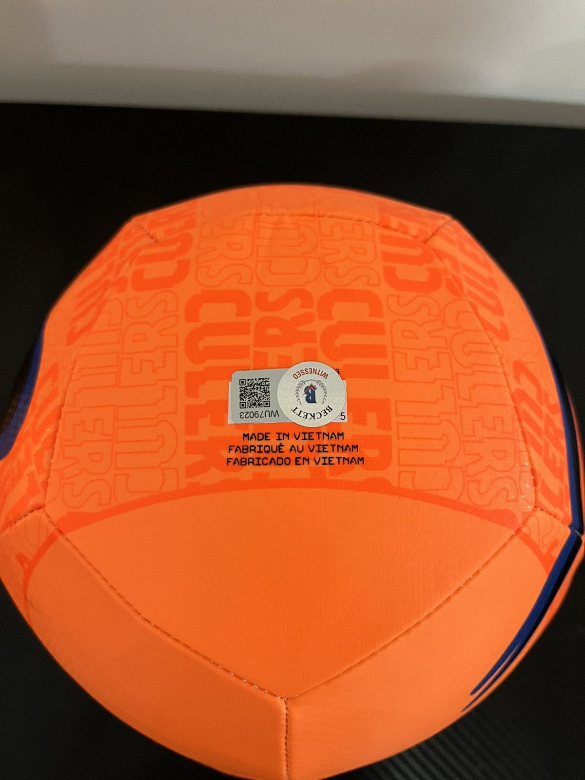 Nike Dani Alves signed FC Barcelona Soccer Ball Size ONE SIZE - 3 Thumbnail