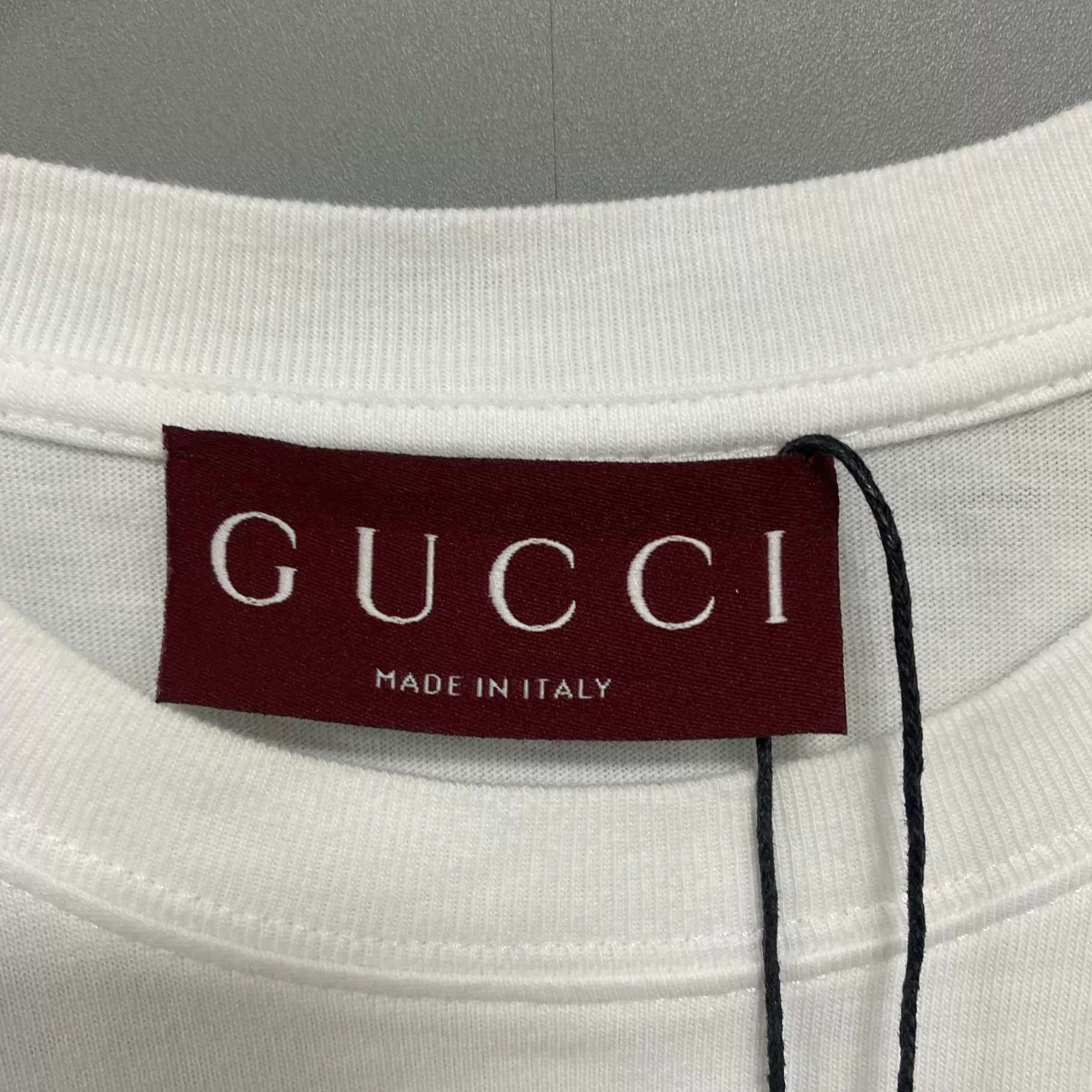 Gucci GUCCI 25SS Embroidered Logo Short Sleeve Tee XXS 99 New Size US XXS / EU 40 - 5 Thumbnail