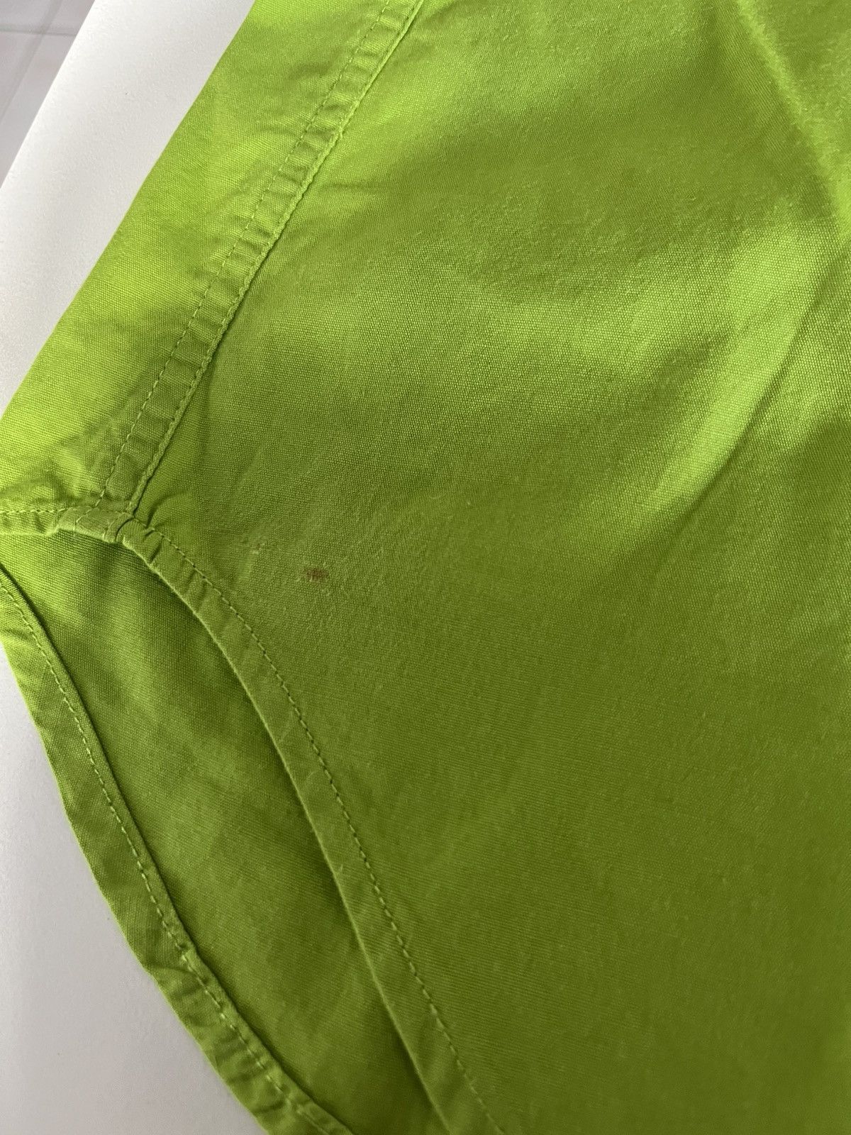 Dirk Bikkembergs Neon Green Button Down Shirt Size US L / EU 52-54 / 3 - 8 Thumbnail