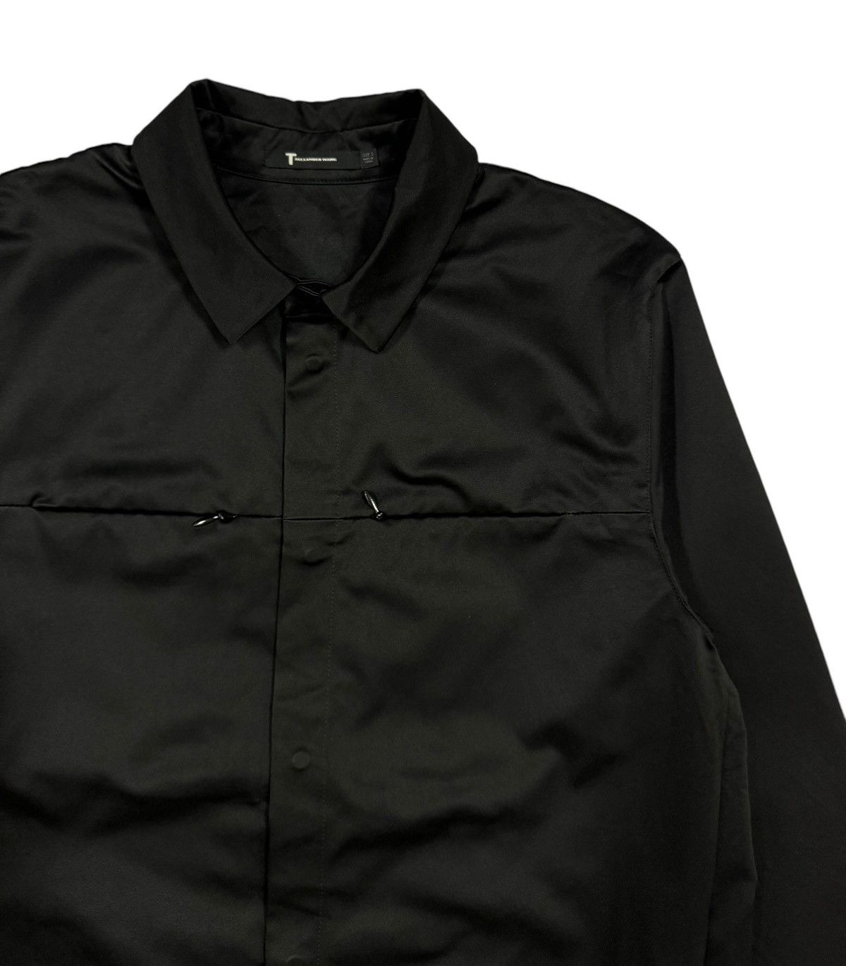 Alexander Wang Authentic🔥Alexander Wang Black Snap Shirt Jacket Size US S / EU 44-46 / 1 - 11 Thumbnail