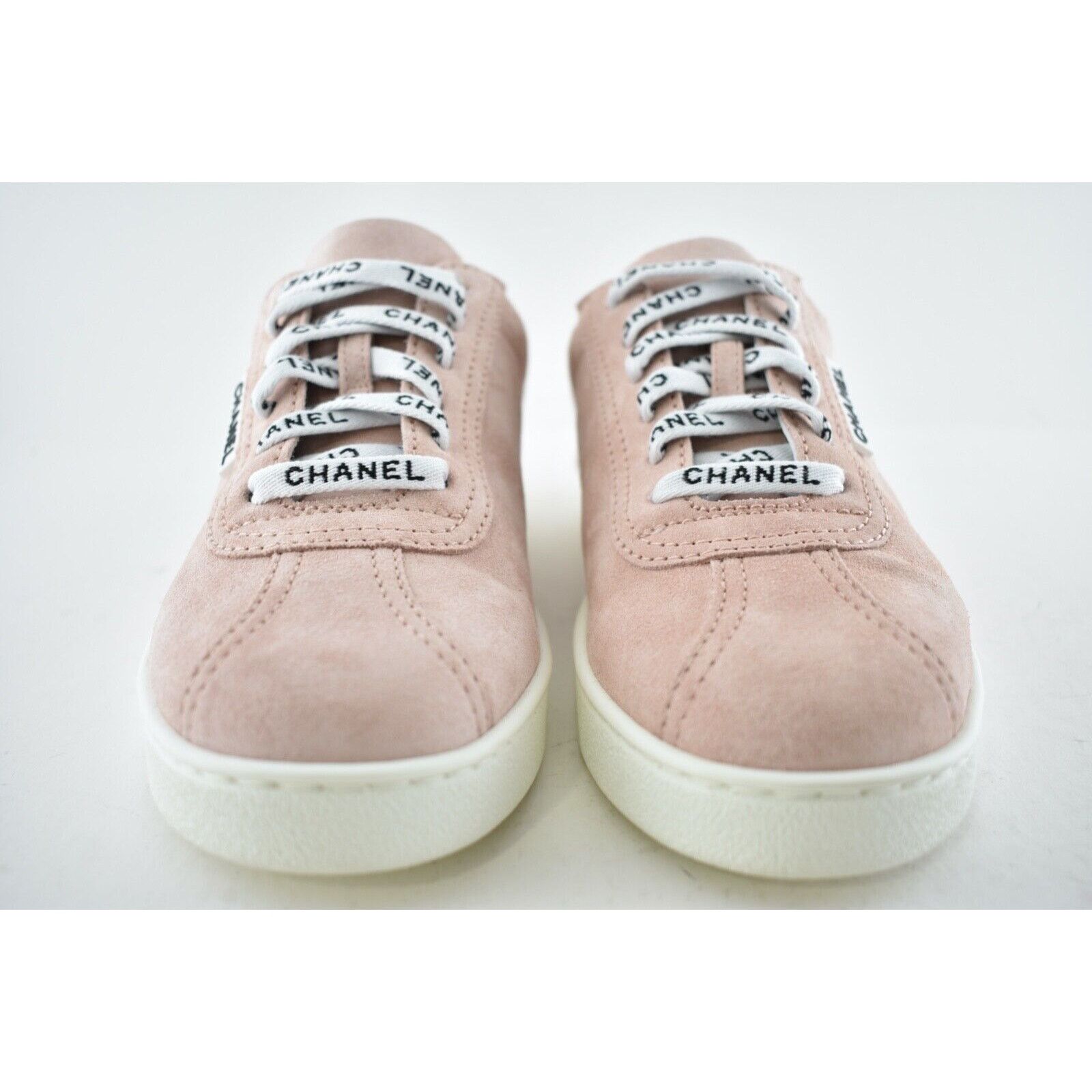 Chanel 20S Weekender CC Logo Laces Low Top Flat Runner Sneaker 42 Size US 12 / IT 42 - 6 Thumbnail