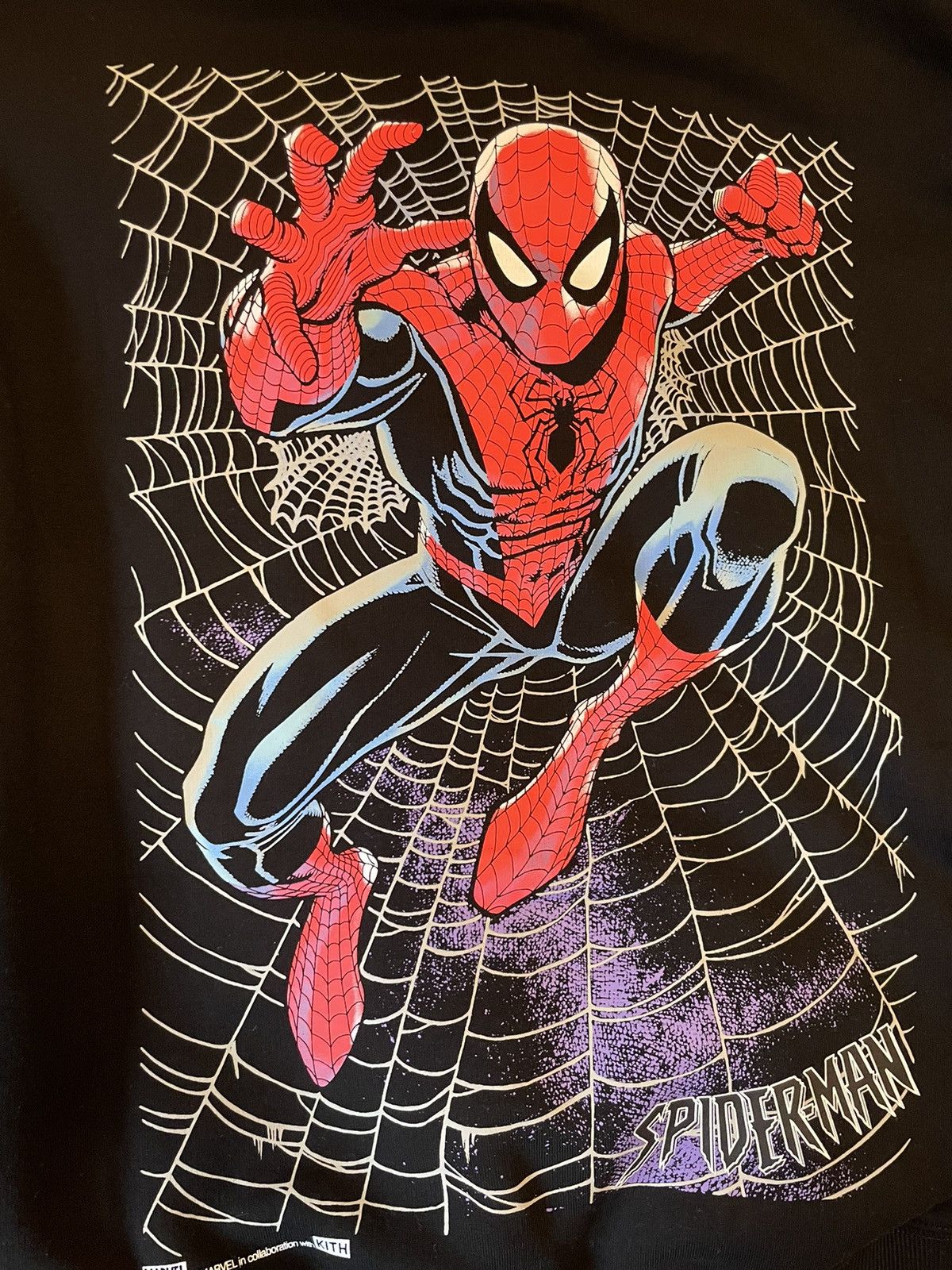 Kith × Marvel Comics Kith Box Logo Spiderman Hoodie Size US M / EU 48-50 / 2 - 3 Thumbnail