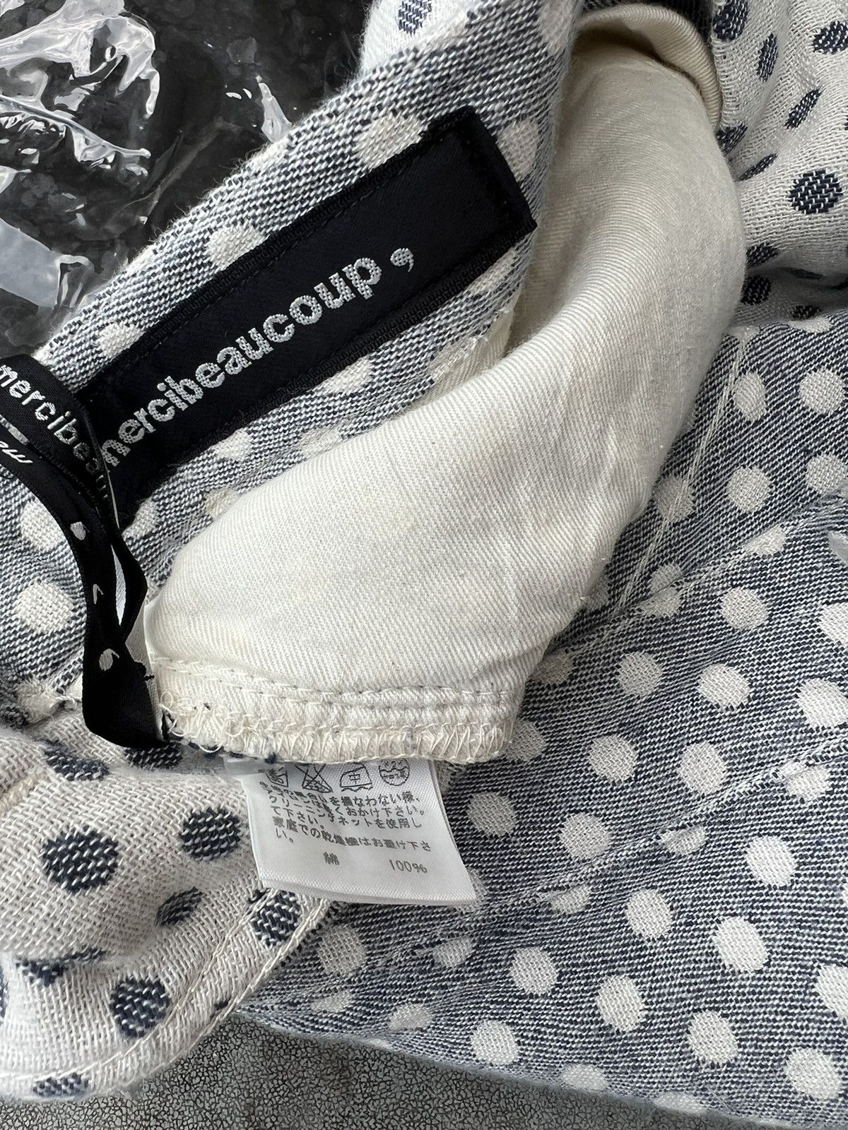 Issey Miyake Issey Miyake Mercibeaucoup All Wool Dots Pant Size US 30 / EU 46 - 20 Thumbnail