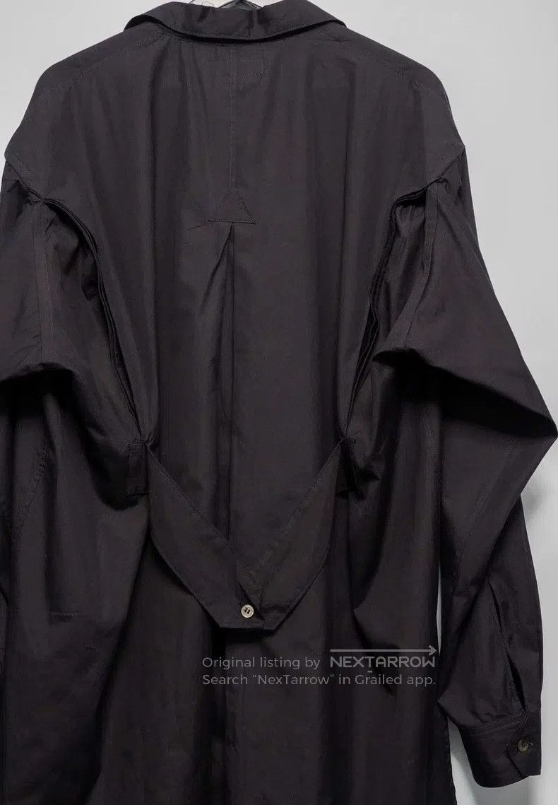 Yohji Yamamoto Yohji Yamamoto size os 1980ss pleated belted shirt Size US M / EU 48-50 / 2 - 3 Thumbnail