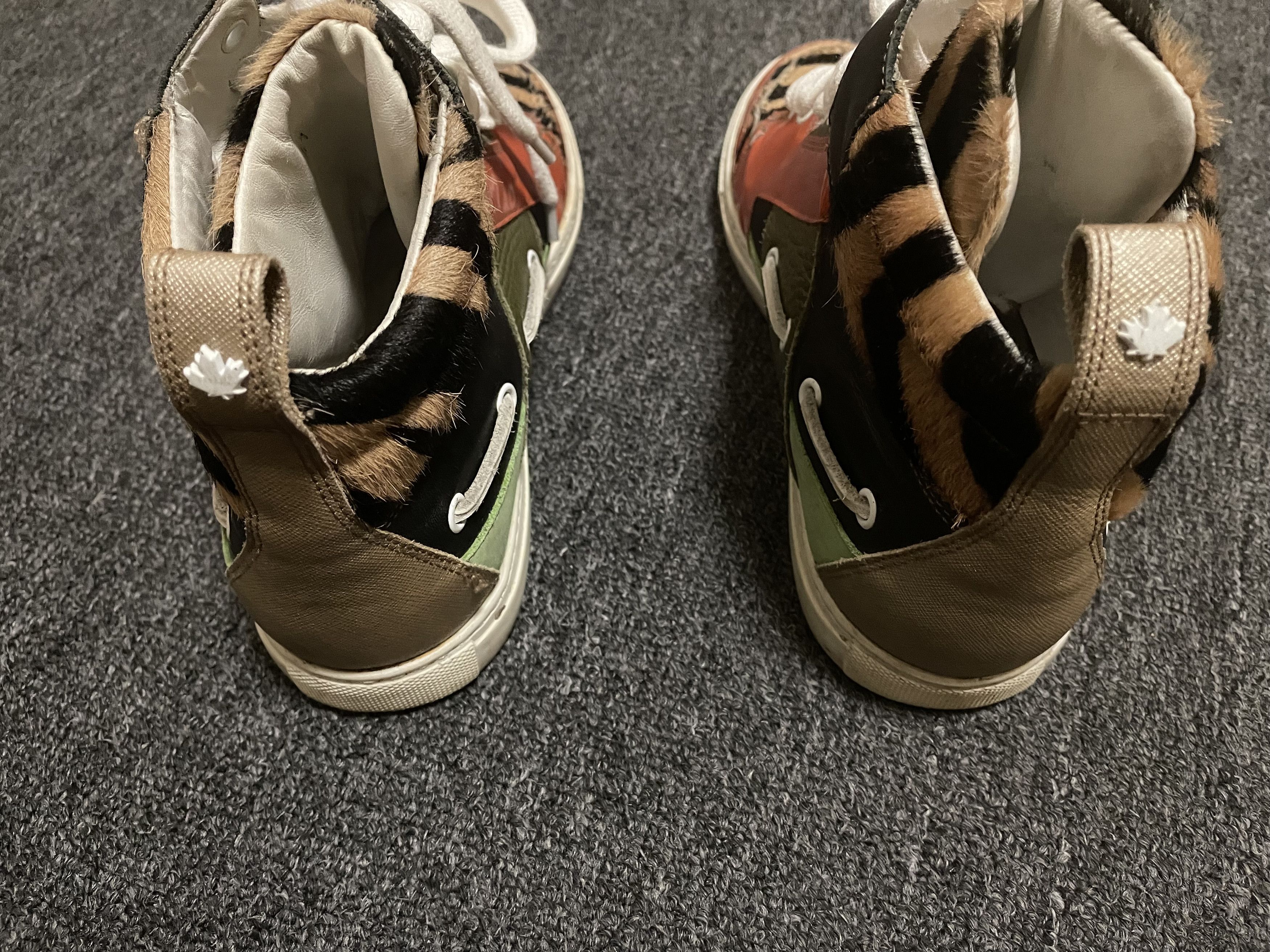 Dsquared2 Dsquared2 fur stitching Sneakers shoes size 41/US8 Size US 8 / EU 41 - 4 Thumbnail
