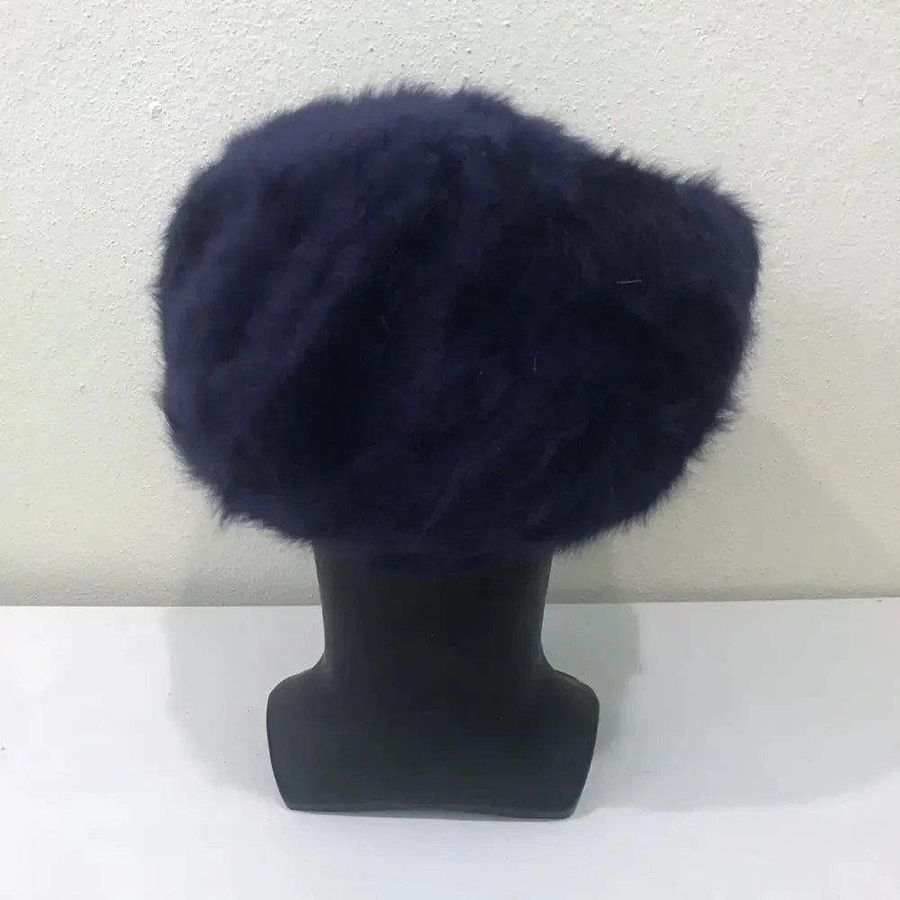 Japanese Brand Japanese Brand Mink Fur Fleece Beanie Hat Size ONE SIZE - 4 Thumbnail