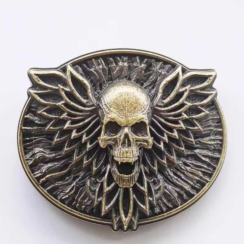Other Classic Skull Series Zinc Alloy Belt Buckle Size ONE SIZE - 1 Thumbnail