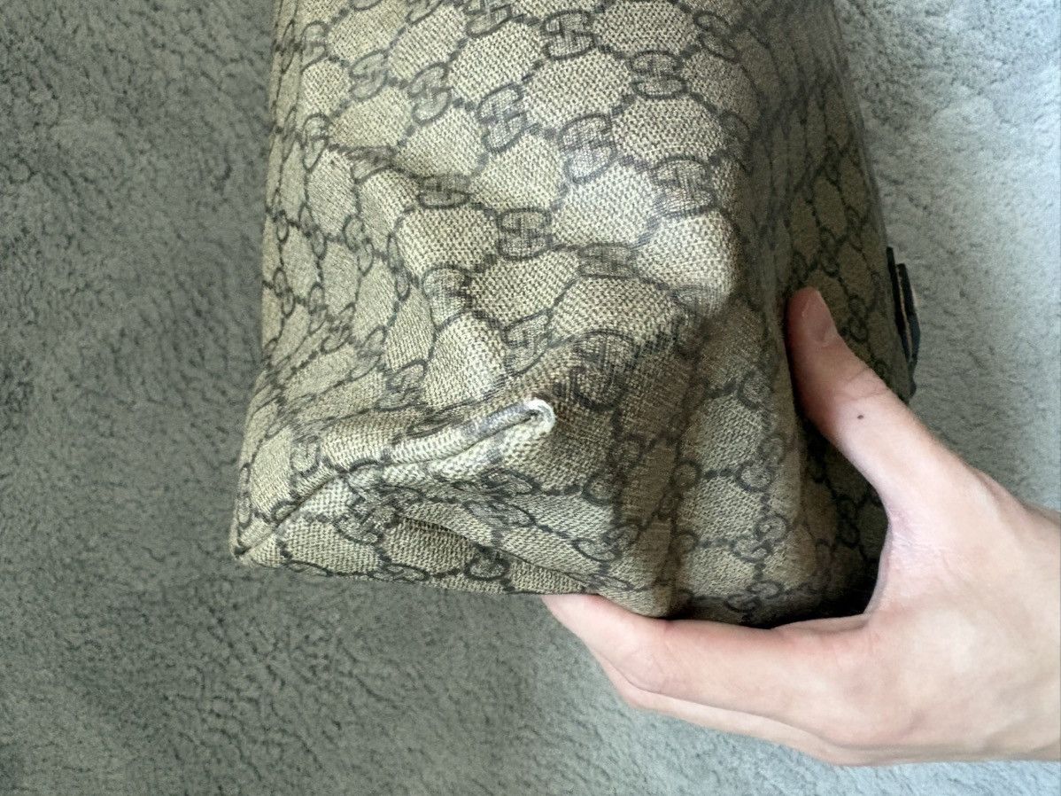 Gucci Sac a main gucci cabas en toile GG beige cuir rose Size ONE SIZE - 17 Thumbnail