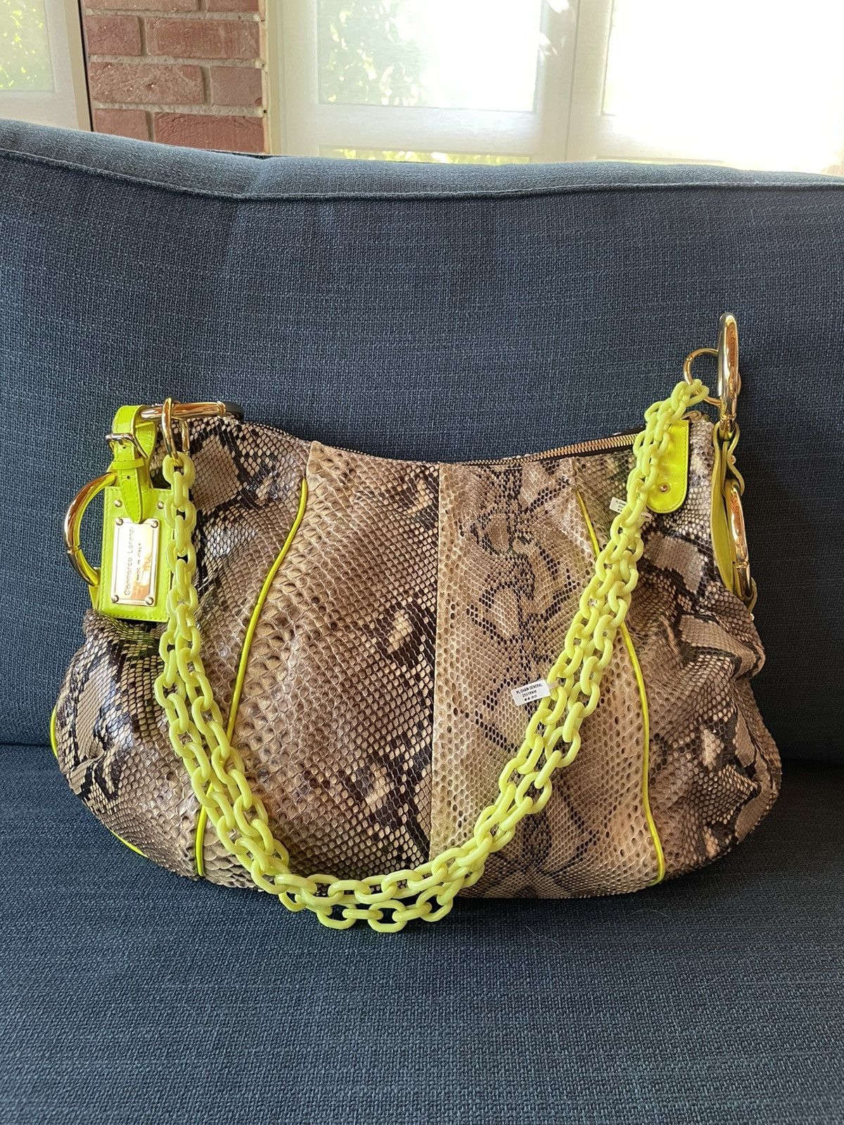 Other Rare Gianmarco Lorenzi genuine python shoulder bag Size ONE SIZE - 5 Thumbnail