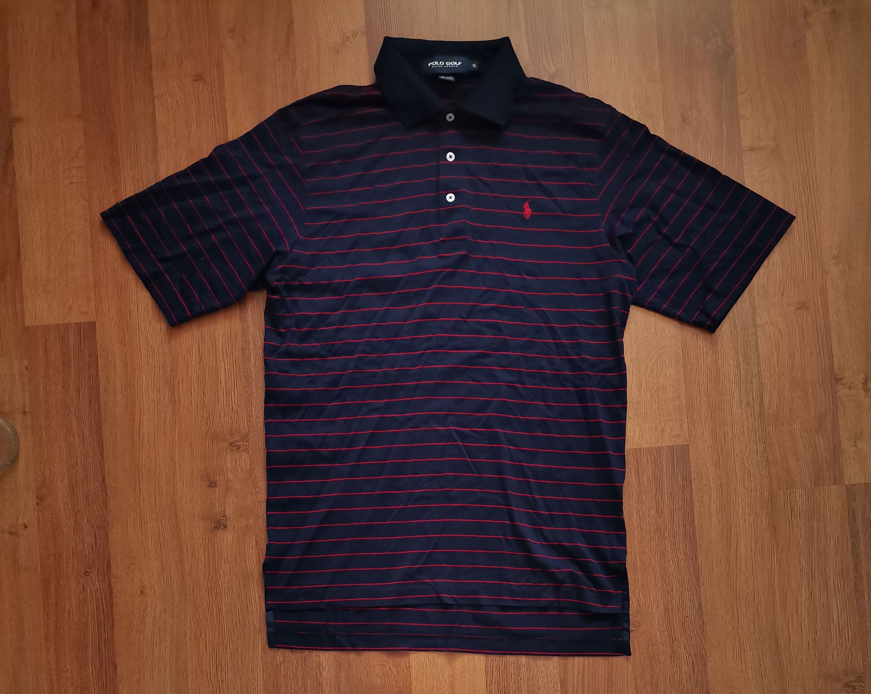 Vintage Polo Golf Striped Polo