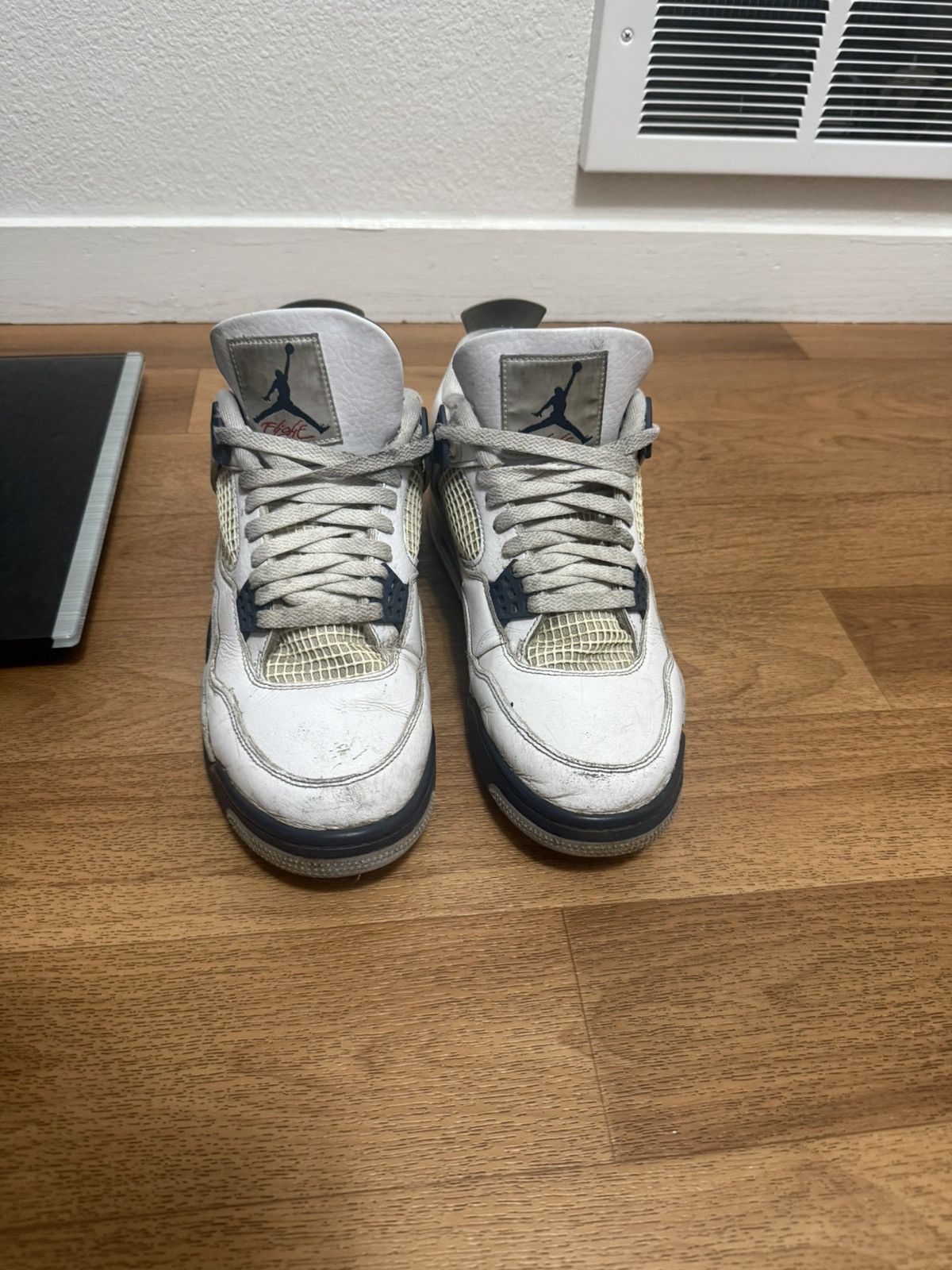 Jordan Brand Jordan 4 military blue Size US 10.5 / EU 43-44 - 3 Thumbnail