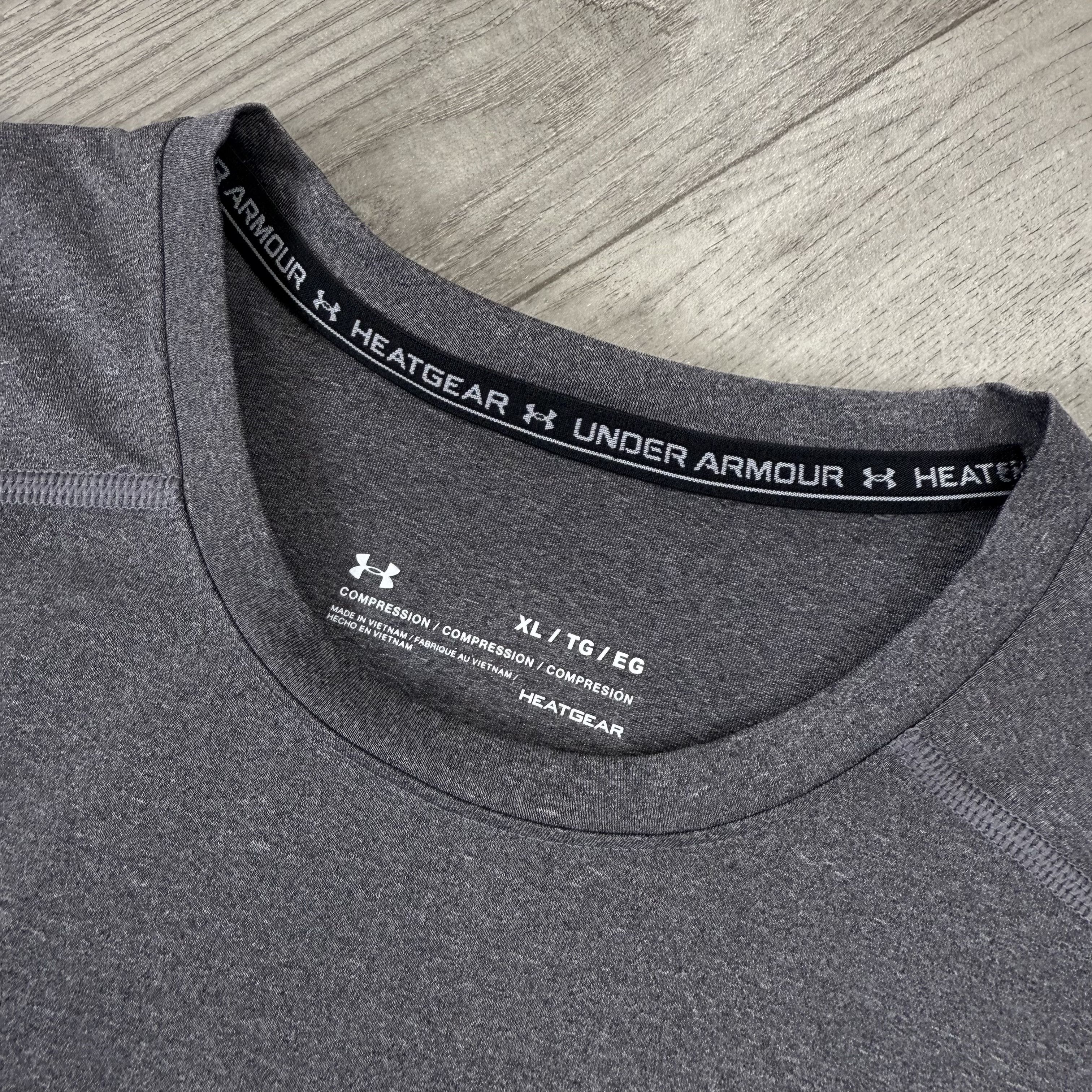 Under Armour Under Armour Grey Rashguard Grey Compression Sport Tee Shirt Size US XL / EU 56 / 4 - 8 Thumbnail