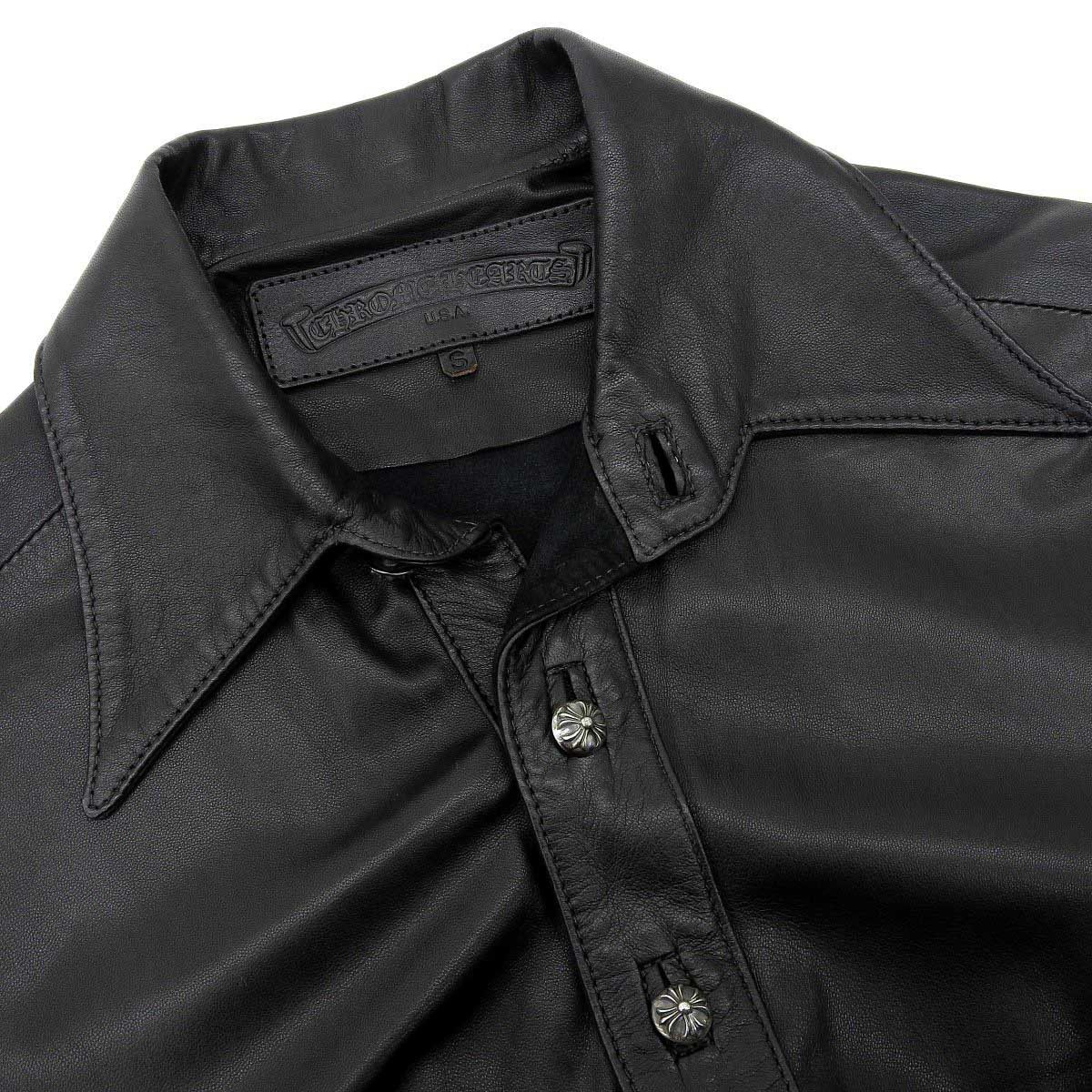 Chrome Hearts Chrome Hearts Leather Button Down Dress Size S / US 4 / IT 40 - 4 Thumbnail