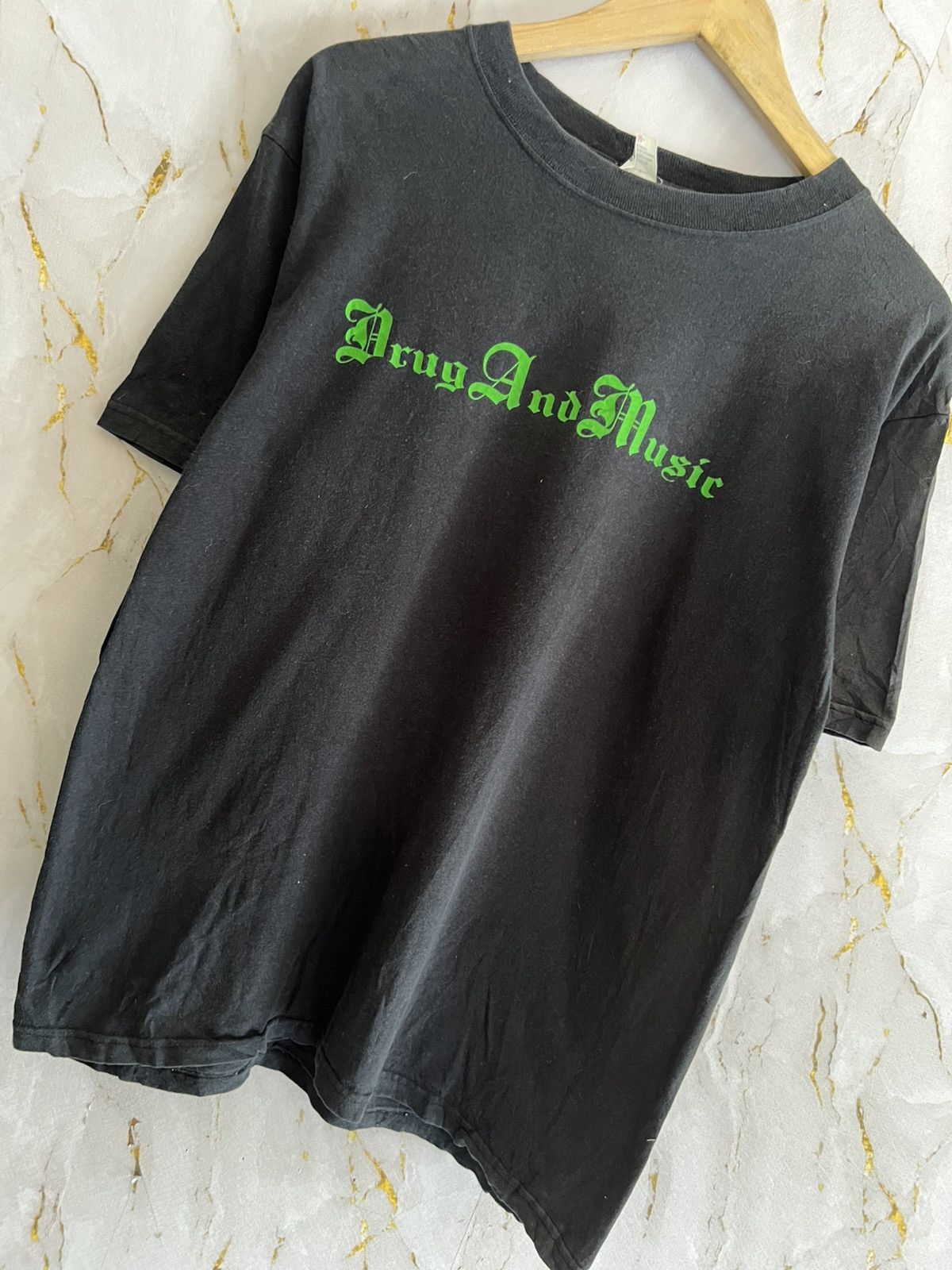 Japanese Brand 💀 DRUG AND MUSIC SHIRT – REBEL STREET CHAOS 💀 Size US M / EU 48-50 / 2 - 5 Thumbnail