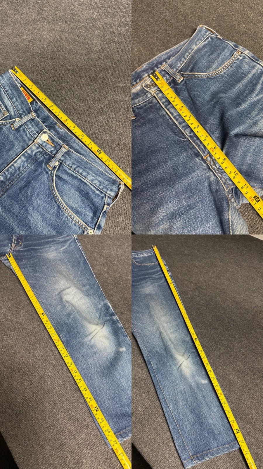 Edwin Vintage 90s Retro Edwin Japan Faded Wash Straight Jeans Y2K Size US 30 / EU 46 - 22 Thumbnail